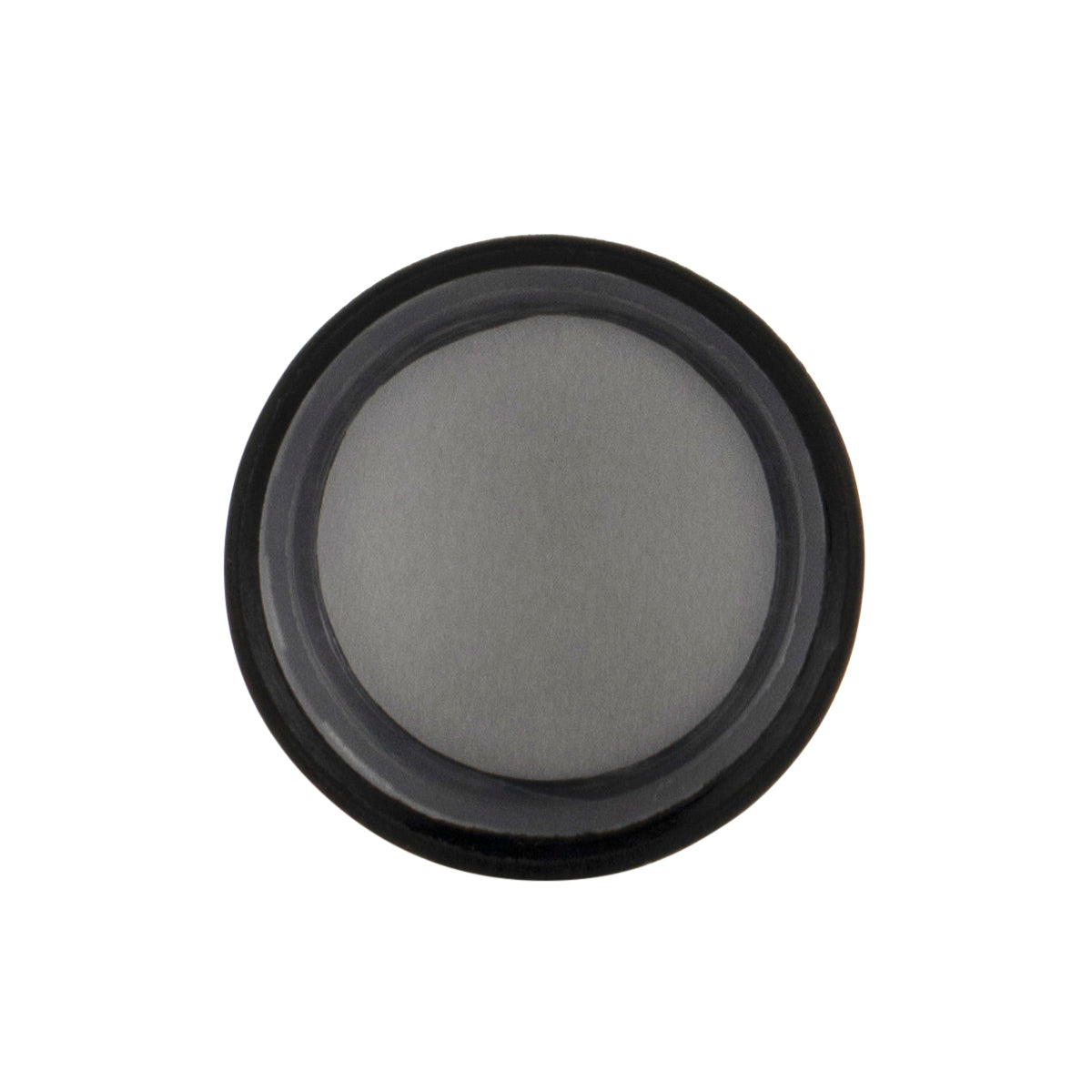 Child Resistant Plastic Caps | Smooth Matte w/ Foam Liner | 22mm - Black - 144 Count