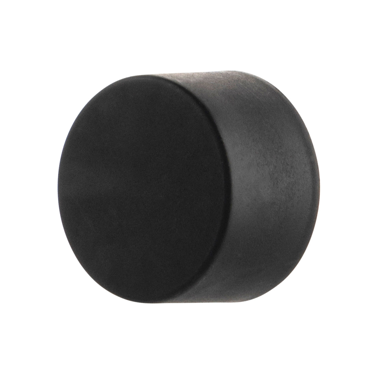 Child Resistant Plastic Caps | Smooth Matte w/ Foam Liner | 24mm - Black - 144 Count