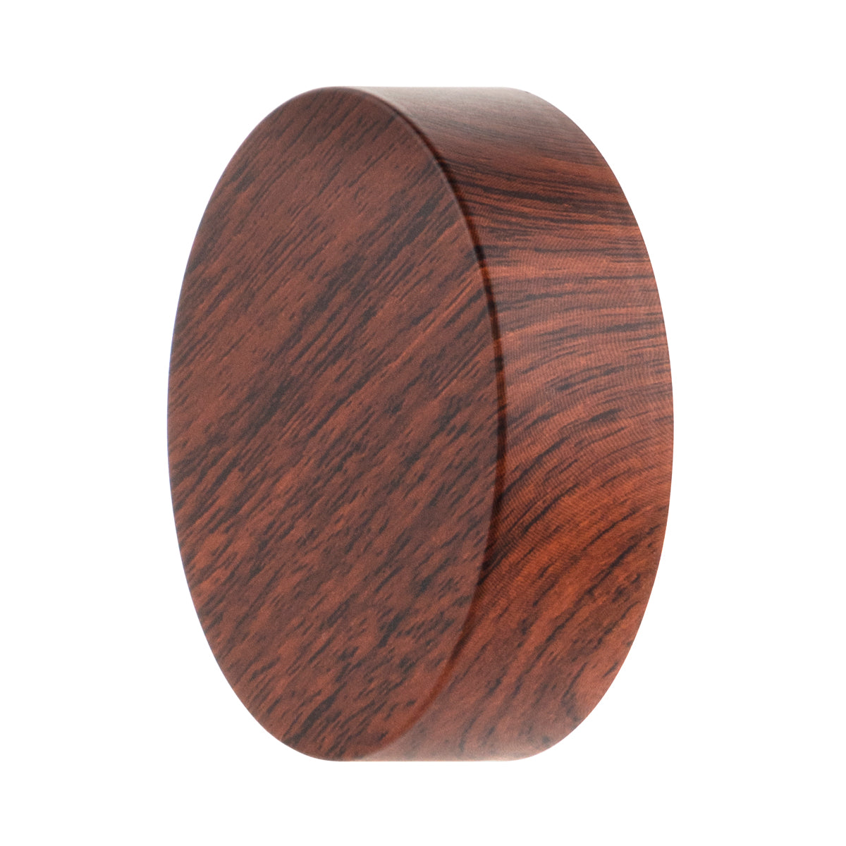 Child Resistant Plastic Caps | Wood Grain w/ Foam Liner | 53mm - Redwood - 100 Count