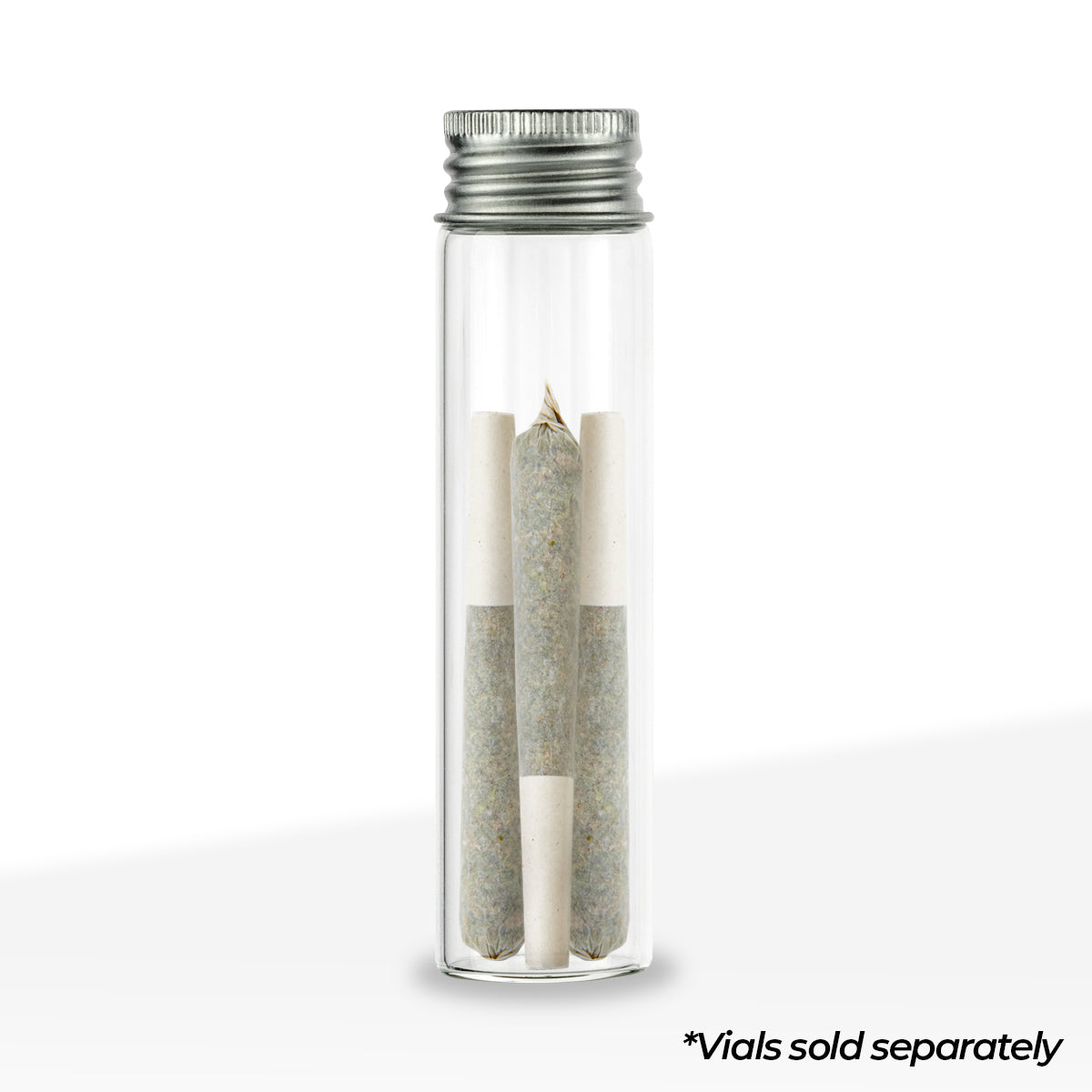 Metal Caps | Screw Lid w/ PE Liner | 22mm - Silver - 250 Count - Biohazard Inc