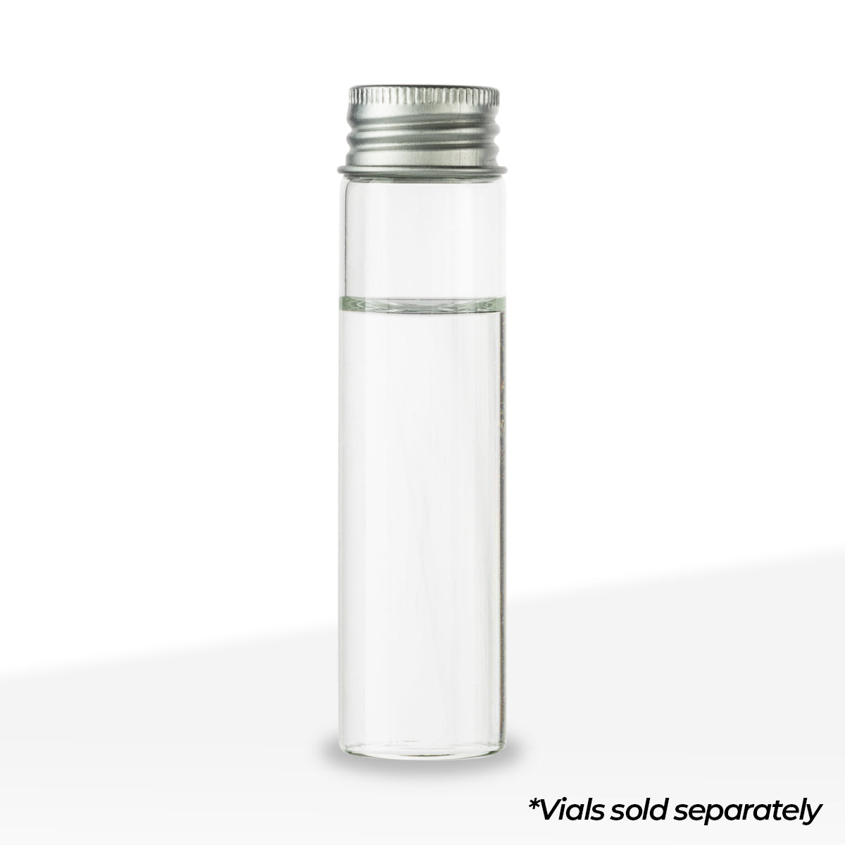 Metal Caps | Screw Lid w/ PE Liner | 22mm - Silver - 250 Count - Biohazard Inc