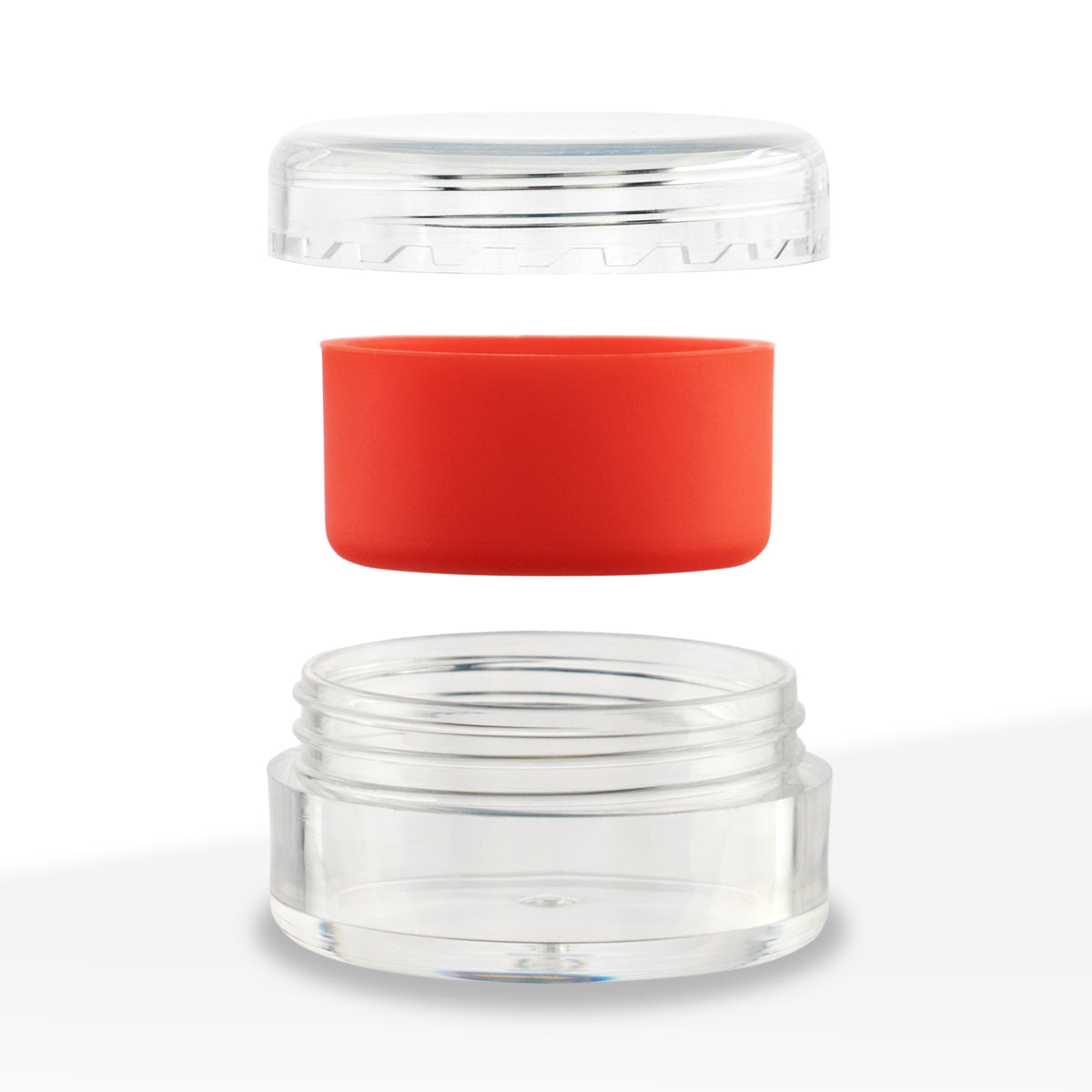 Concentrate Containers | Screw Top Container w/ Silicone Insert | 5mL - 200 Count - Various Colors