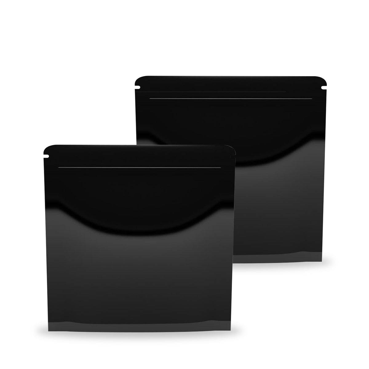 Black Mylar Bags | 3" x 3" - 1/2 Gram - 5,000 Count | Tamper Evident  Biohazard Inc   