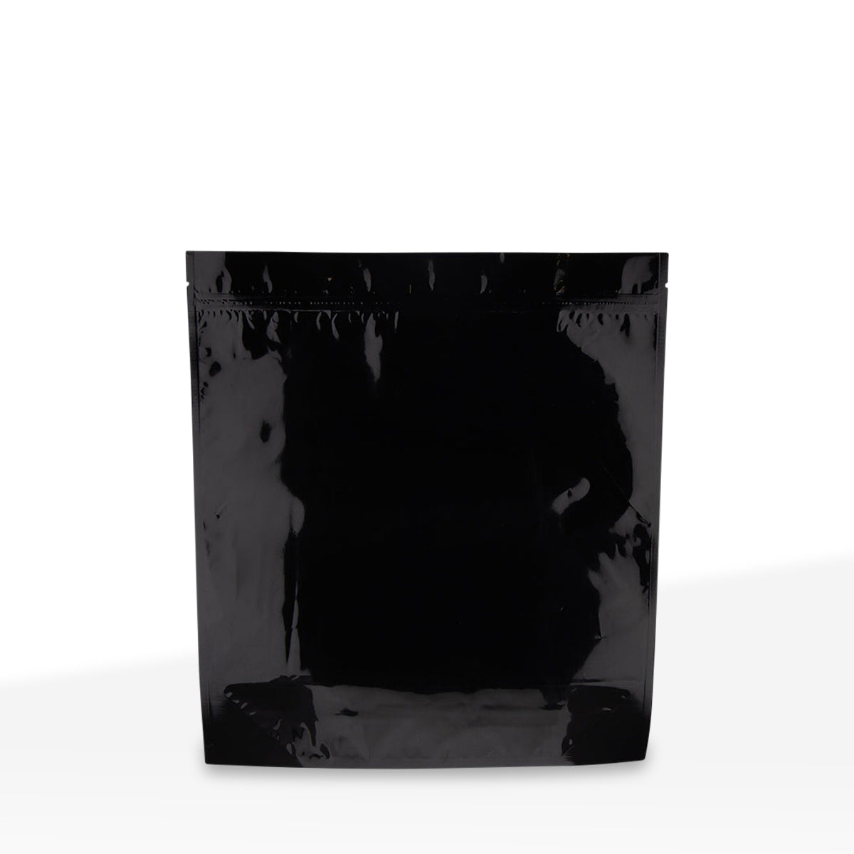 Tamper Evident | Glossy Black Vista Mylar Bags - Various Sizes