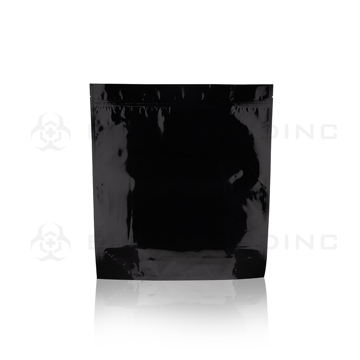 Tamper Evident | Glossy Black Vista Mylar Bags - Various Sizes