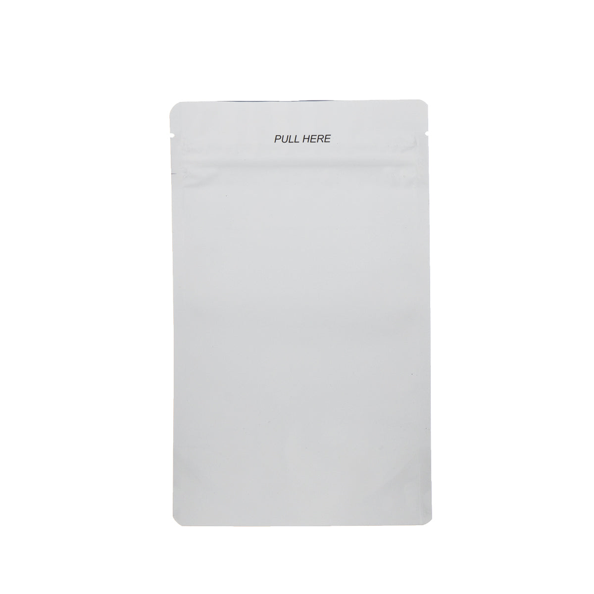 Child Resistant & Tamper Evident | Matte White Mylar Bags | 5" x 8" - 14g - 250 Count