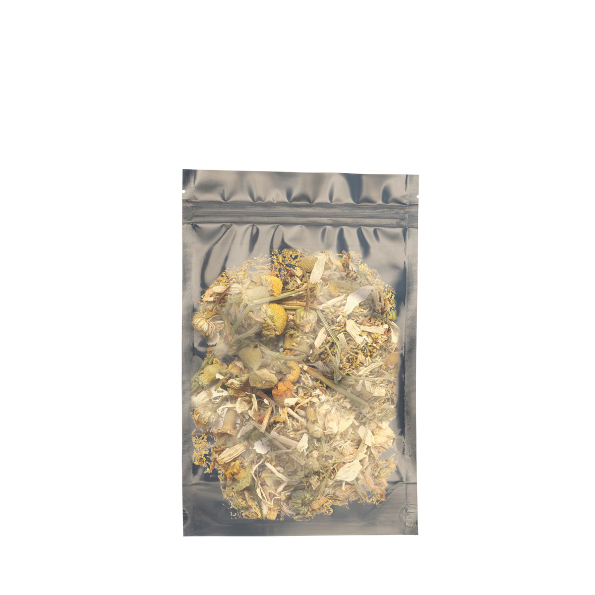 Tamper Evident | Silver Vista Mylar Bags | 5" x 8" - 14g - 1000 Count - Biohazard Inc - Tear Notch - Flower