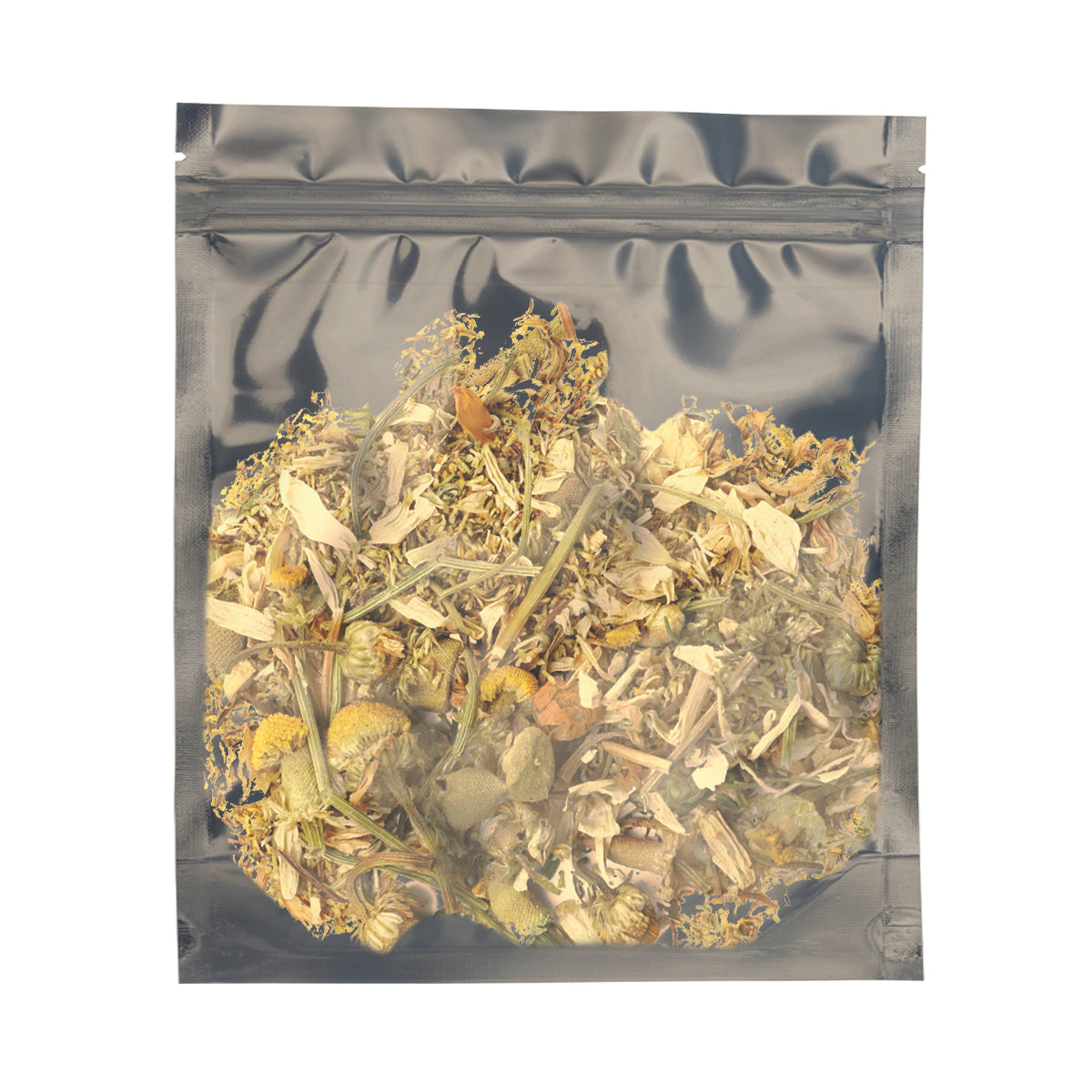 Tamper Evident | Silver Vista Mylar Bags | 14" x 16" - 1lb - 100 Count - Biohazard Inc - Tear Notch - Flower