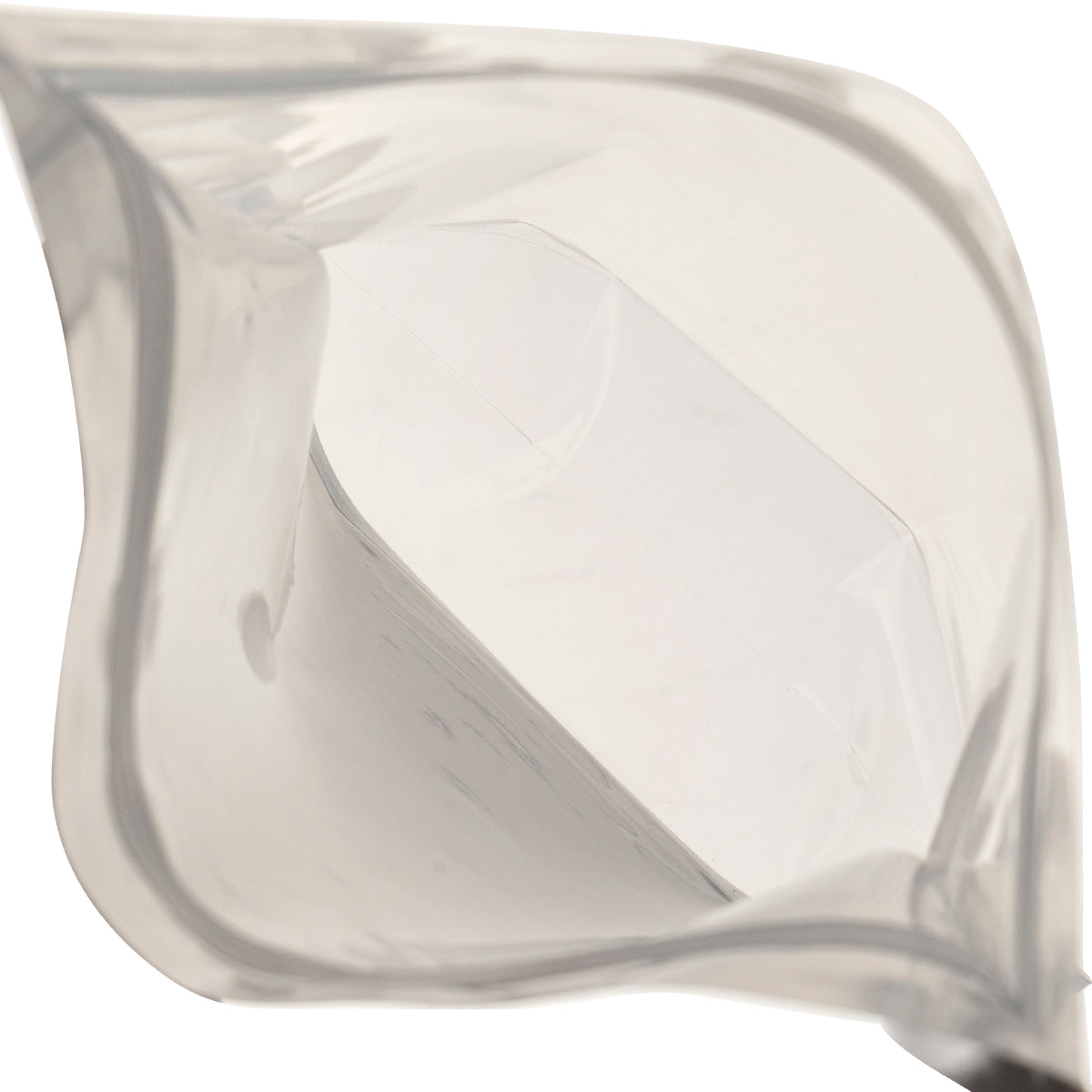 Tamper Evident | Glossy White Vista Mylar Bags - Various Sizes