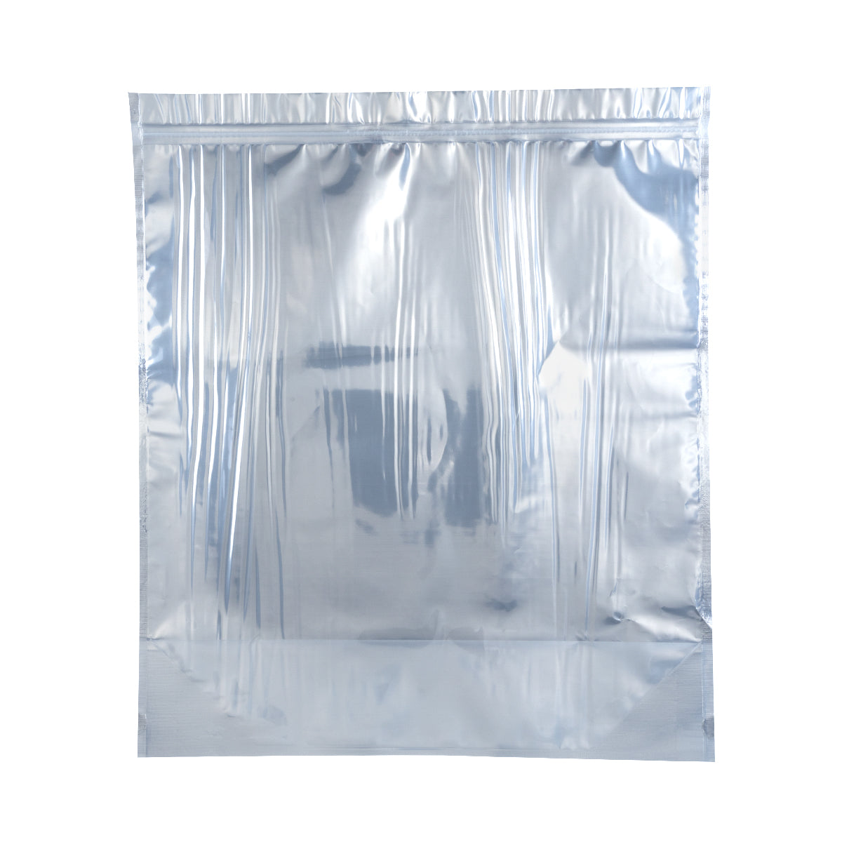 Tamper Evident | Glossy White Mylar Bags - Various Sizes