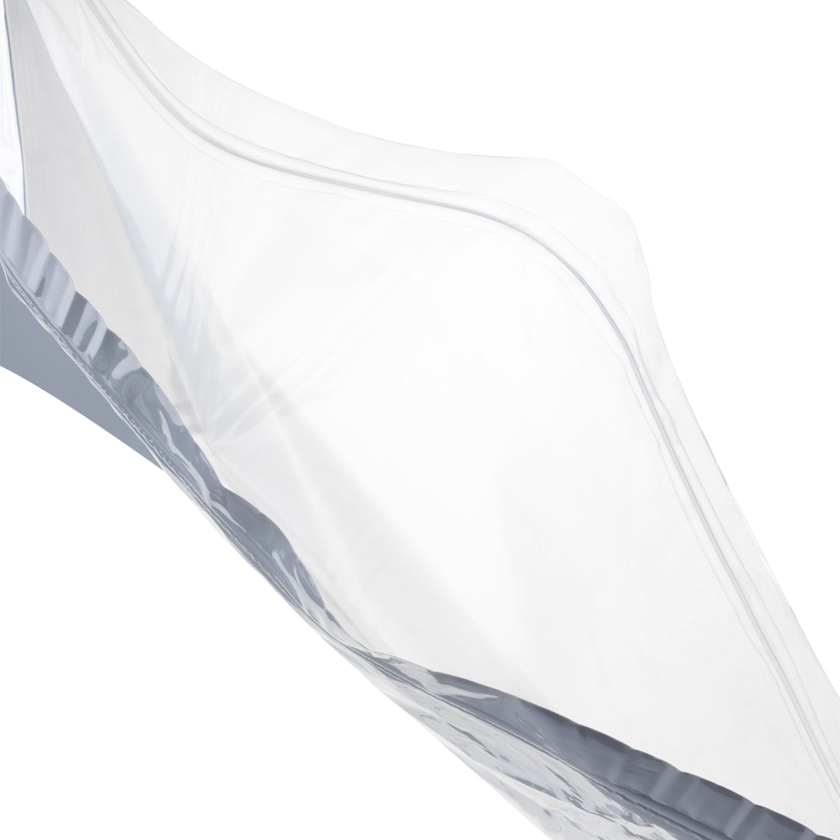 Tamper Evident | Glossy White Mylar Bags - Various Sizes