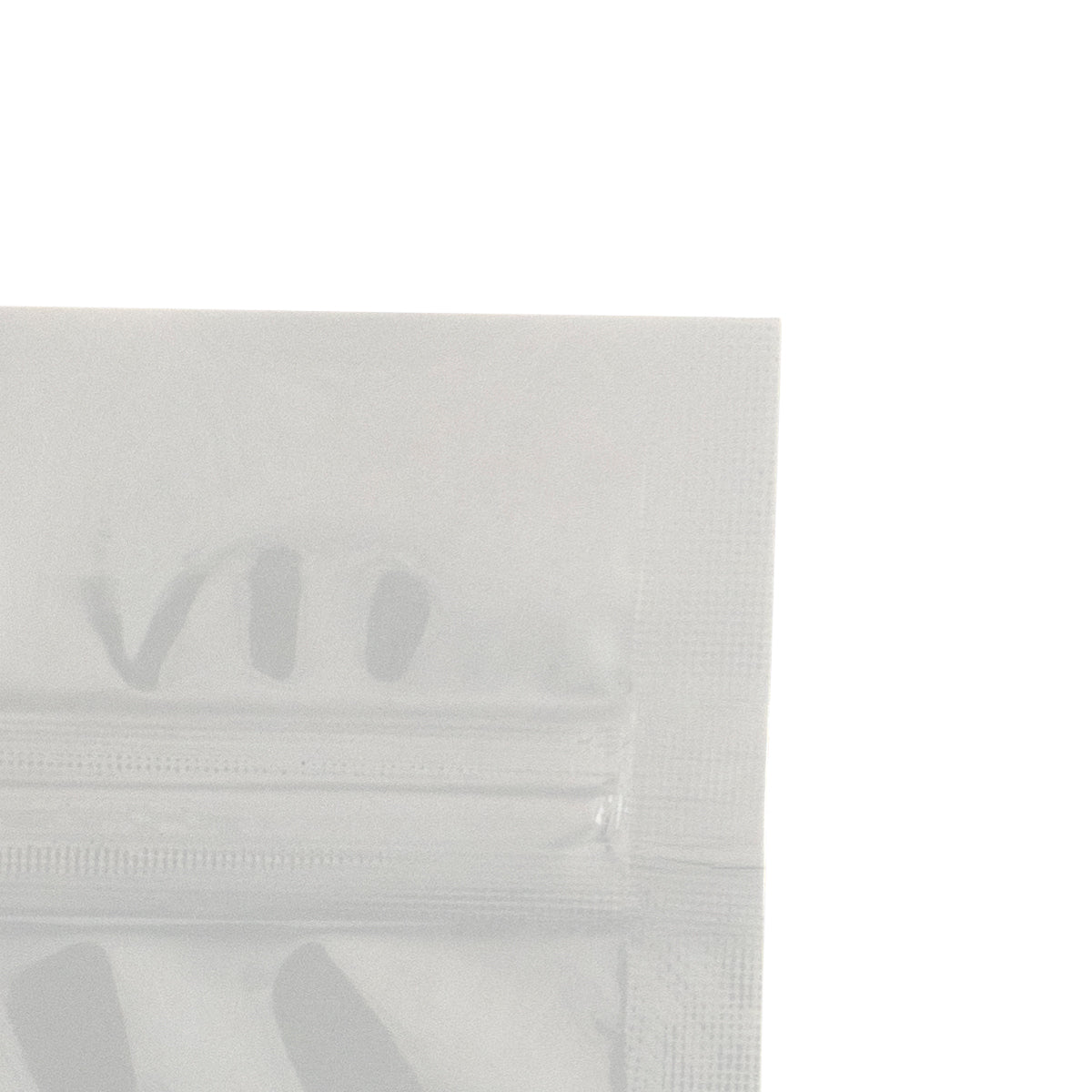 Tamper Evident | Glossy White Mylar Bags - Various Sizes