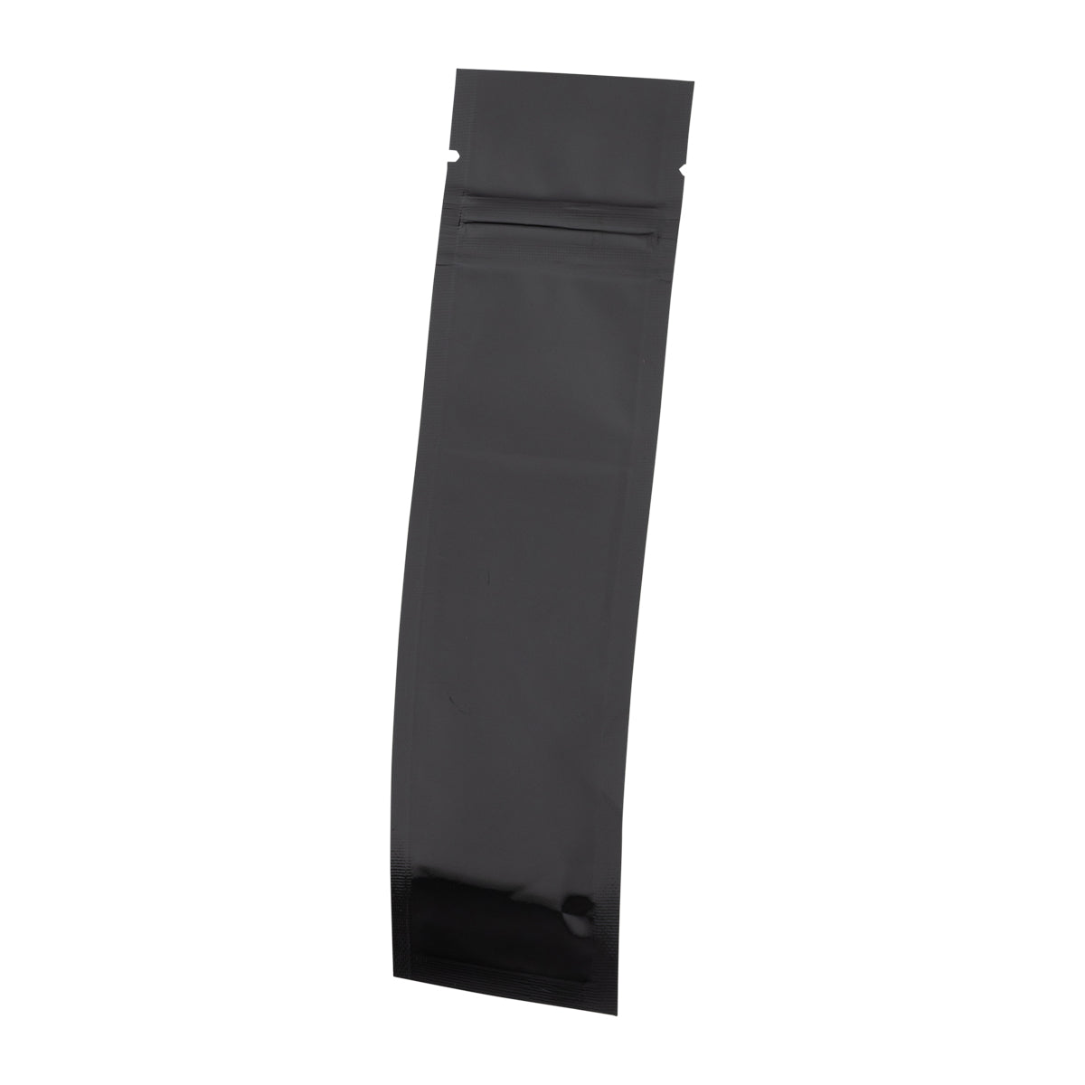 Tamper Evident | Glossy Black Mylar Bags for Pre-Roll/Syringe - Various Sizes