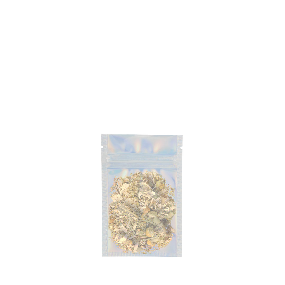Tamper Evident | Holographic Vista Mylar Bags | 3" x 4.5" - 1g - 1000 Count - Biohazard Inc - Flower