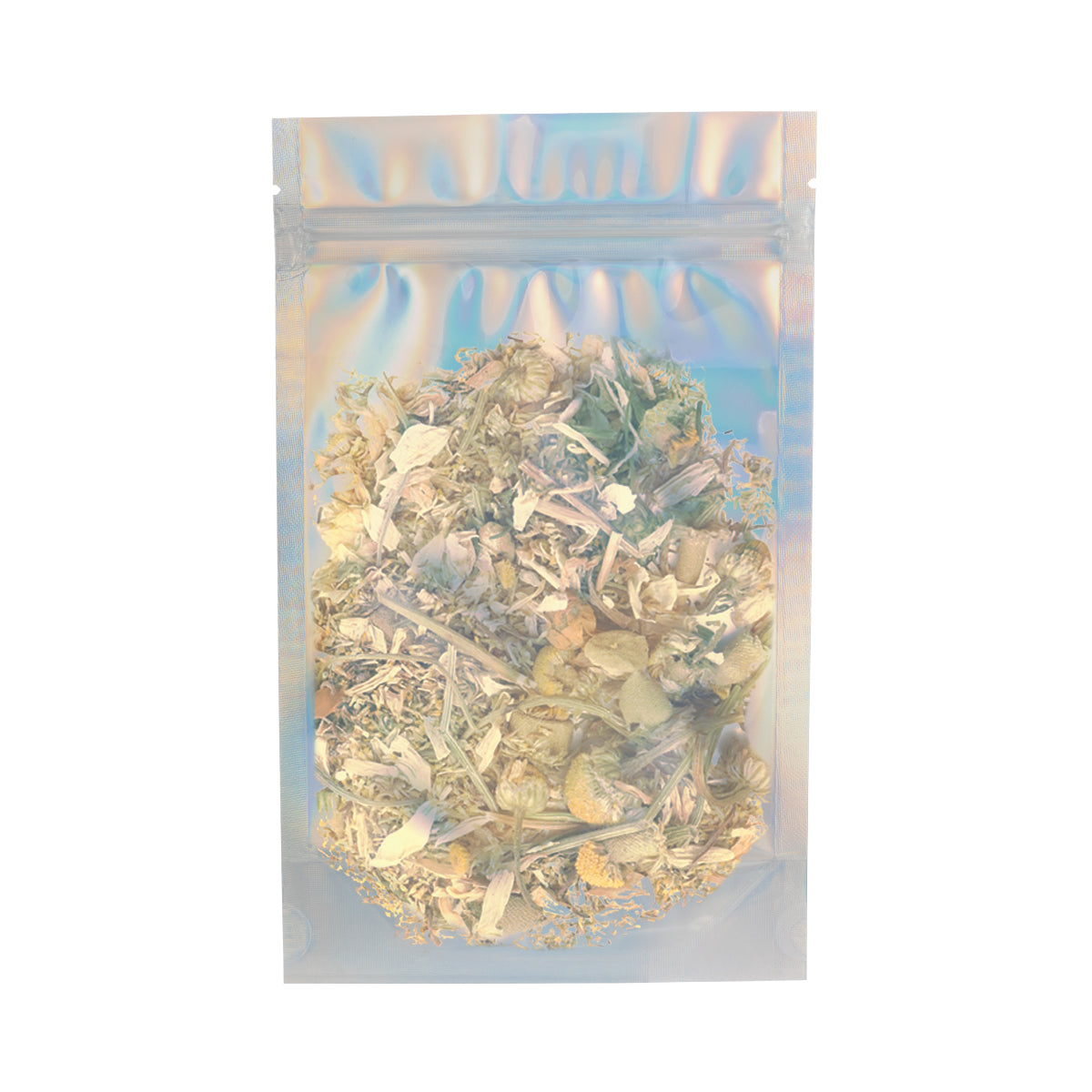 Tamper Evident | Holographic Vista Mylar Bags | 5" x 8" - 14g - 1000 Count - Biohazard Inc - Flower