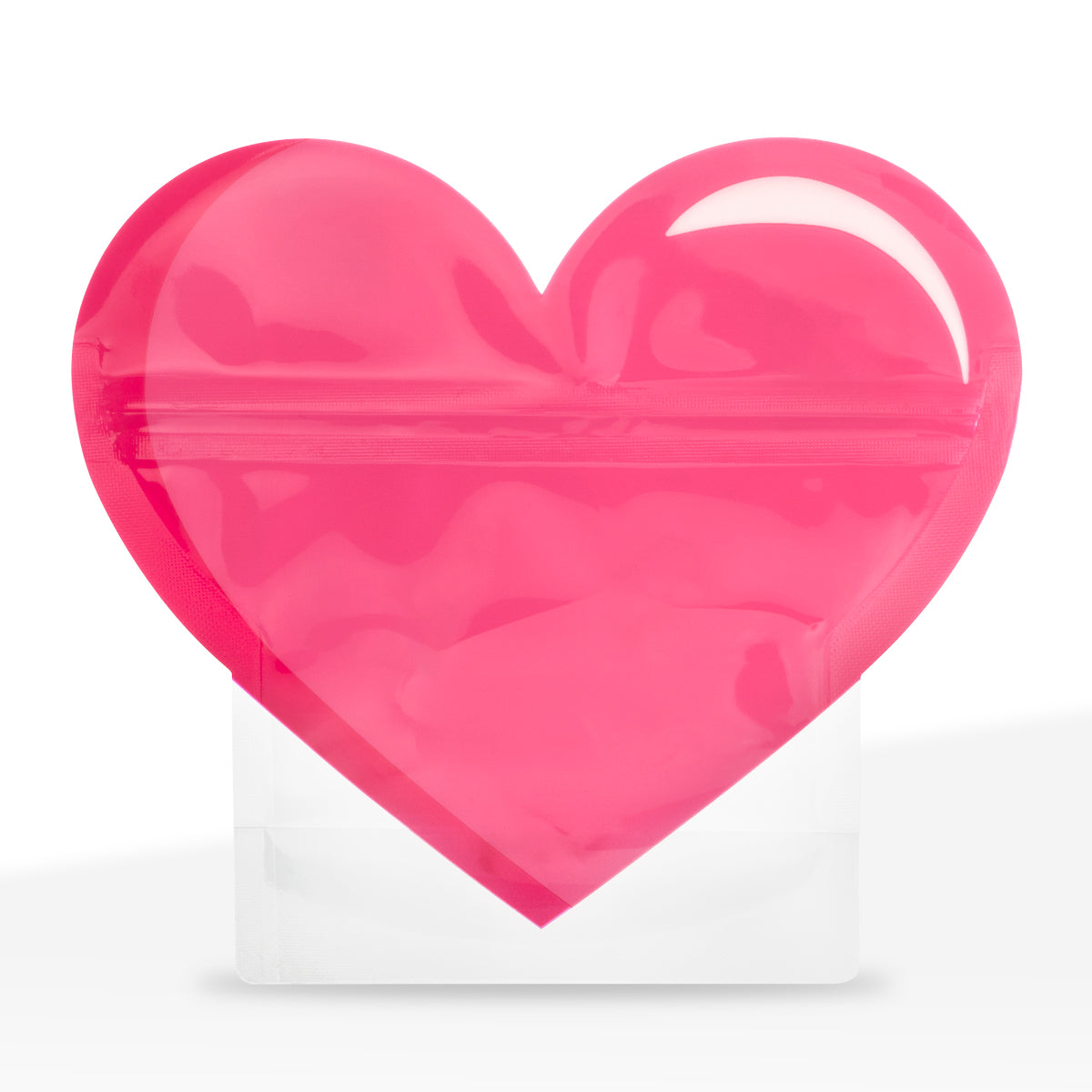 Limited Edition | Valentine Heart Mylar Bags | 1/8oz - Various Colors - 100 Count