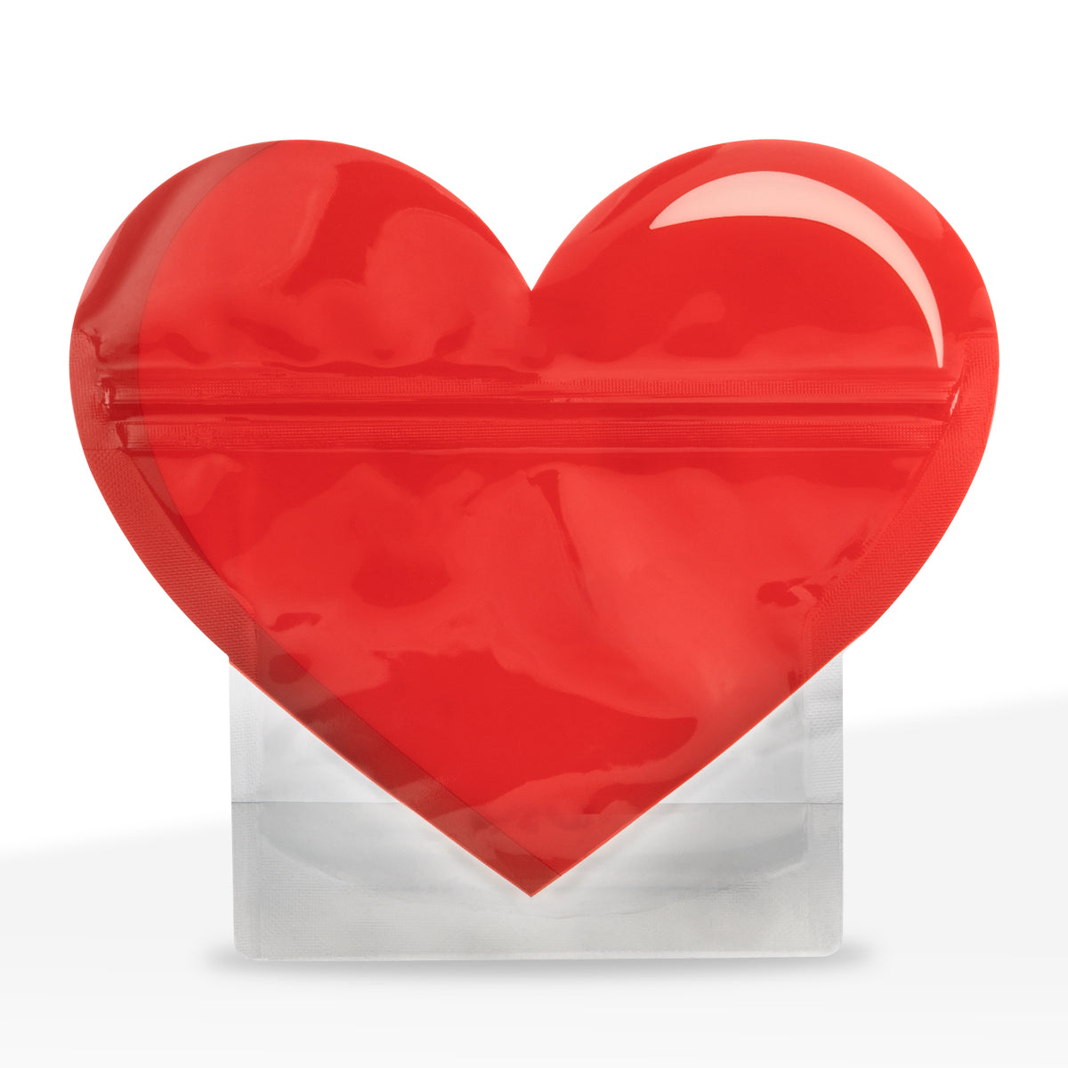 Limited Edition | Valentine Heart Mylar Bags | 1/8oz - Various Colors - 100 Count