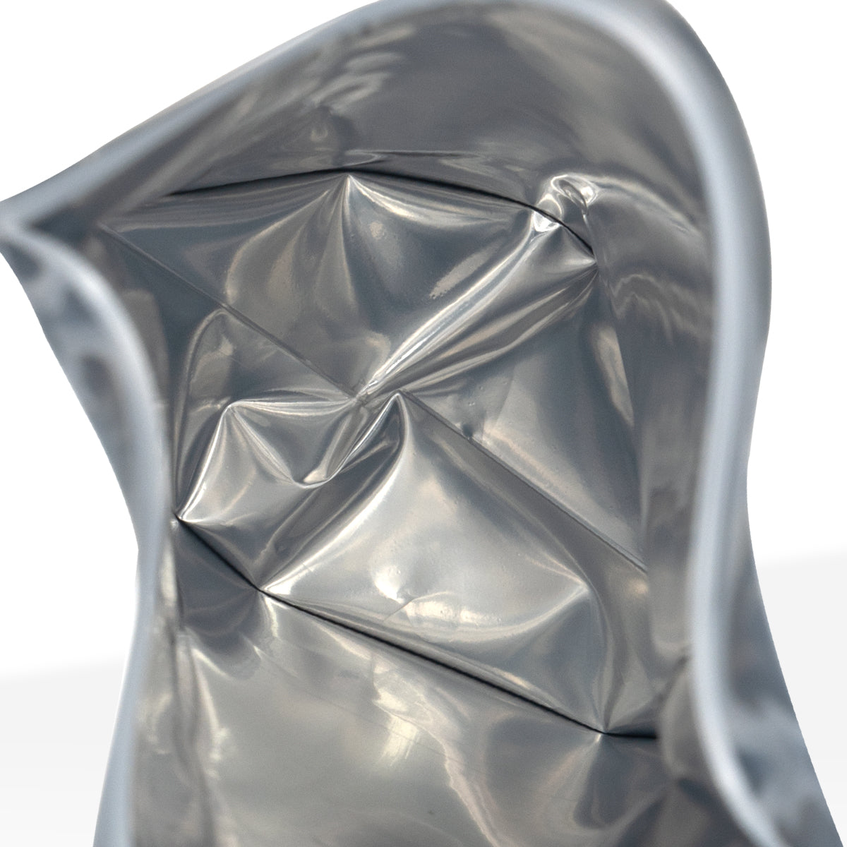 Child-Resistant | Matte Mylar Bags - Tear Notch | 5" x 8" - 14g - 1000 Count - Various Colors - Biohazard Inc - White