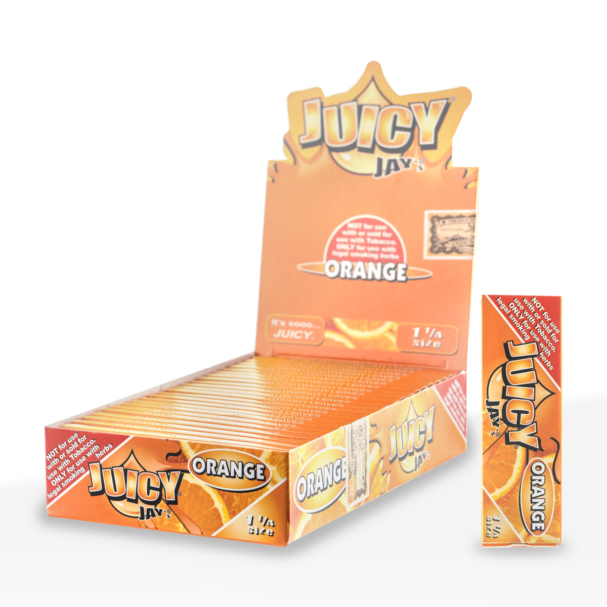 Juicy Jay's® | Wholesale Flavored Rolling Papers Classic 1¼ Size | 78mm - Various Flavors - 24 Count