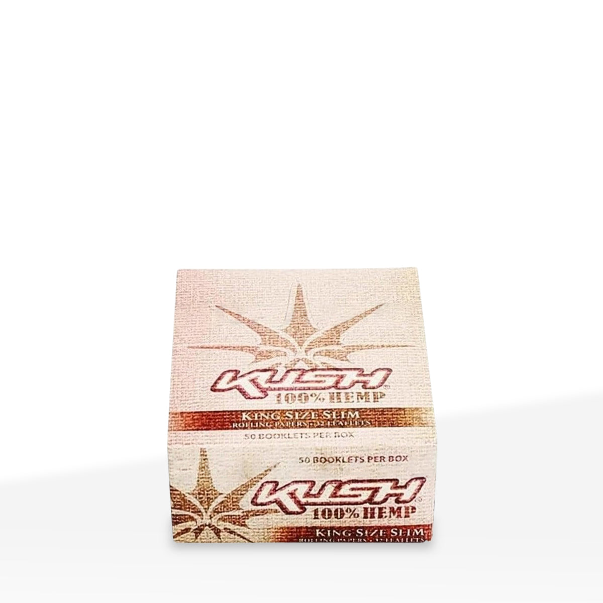 KUSH® | King Slim Size Rolling Paper | 110mm - Hemp - 50 Count