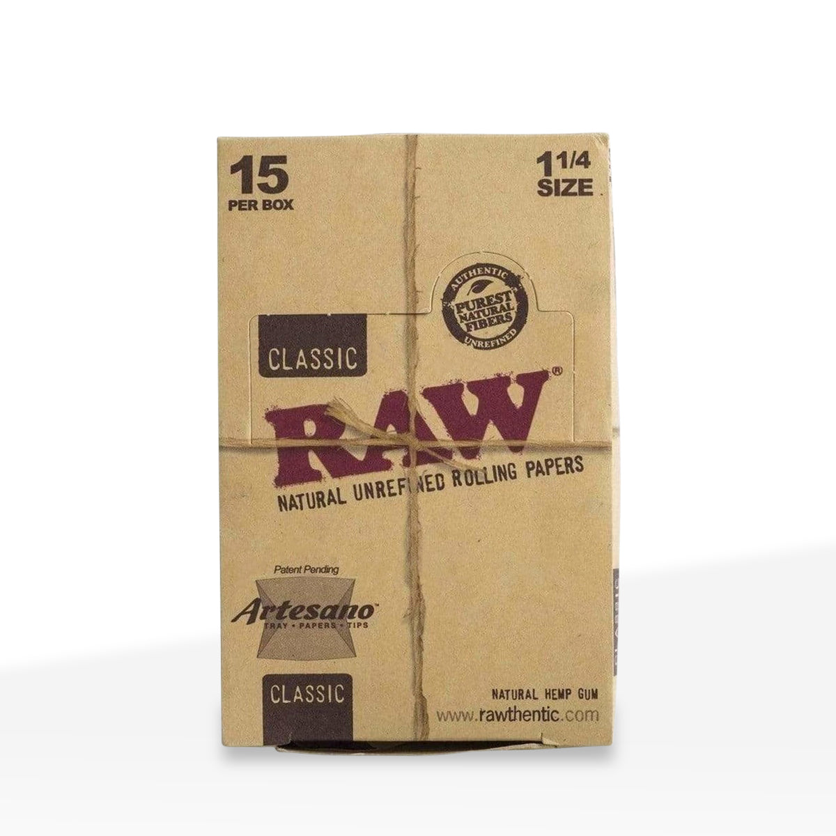 RAW® | 'Retail Display' Rolling Papers | Classic Artesano - Unbleached Brown - Various Sizes