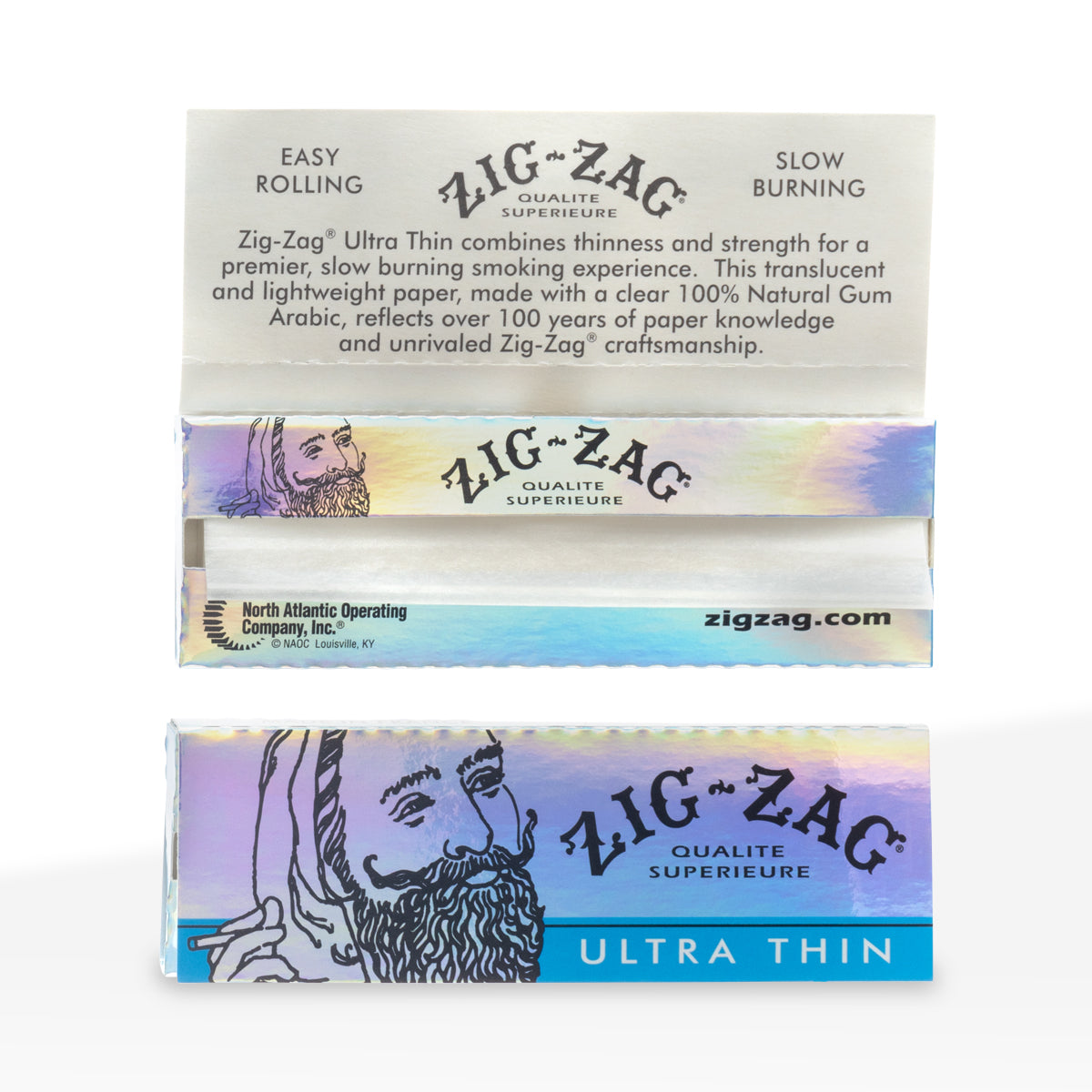 Zig-Zag® | 1¼ Size Ultra Thin Rolling Paper | 78mm - White - Various Counts