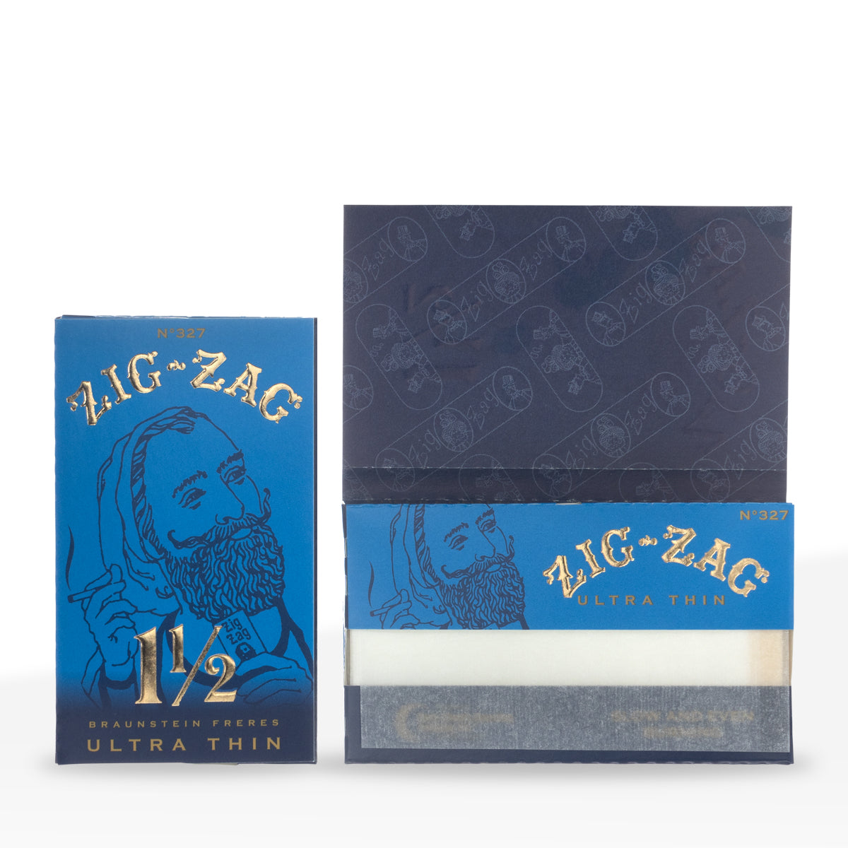 Zig-Zag® | 1½ Size Ultra Thin Rolling Paper | 78mm - White - 24 Count