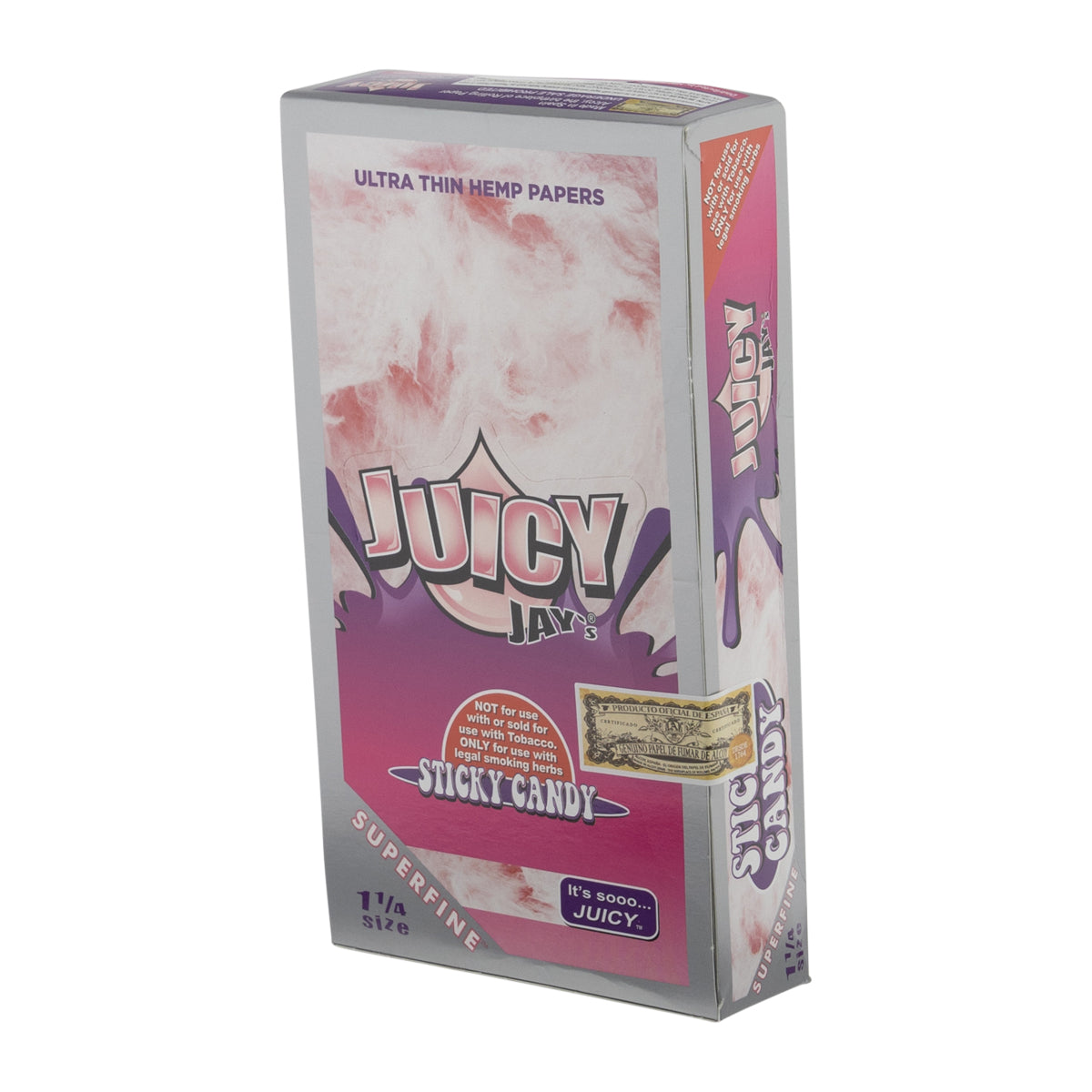 Juicy Jay's® | 1¼ Size Superfine™ Rolling Paper (Various Flavors) | 78mm - 24 Count