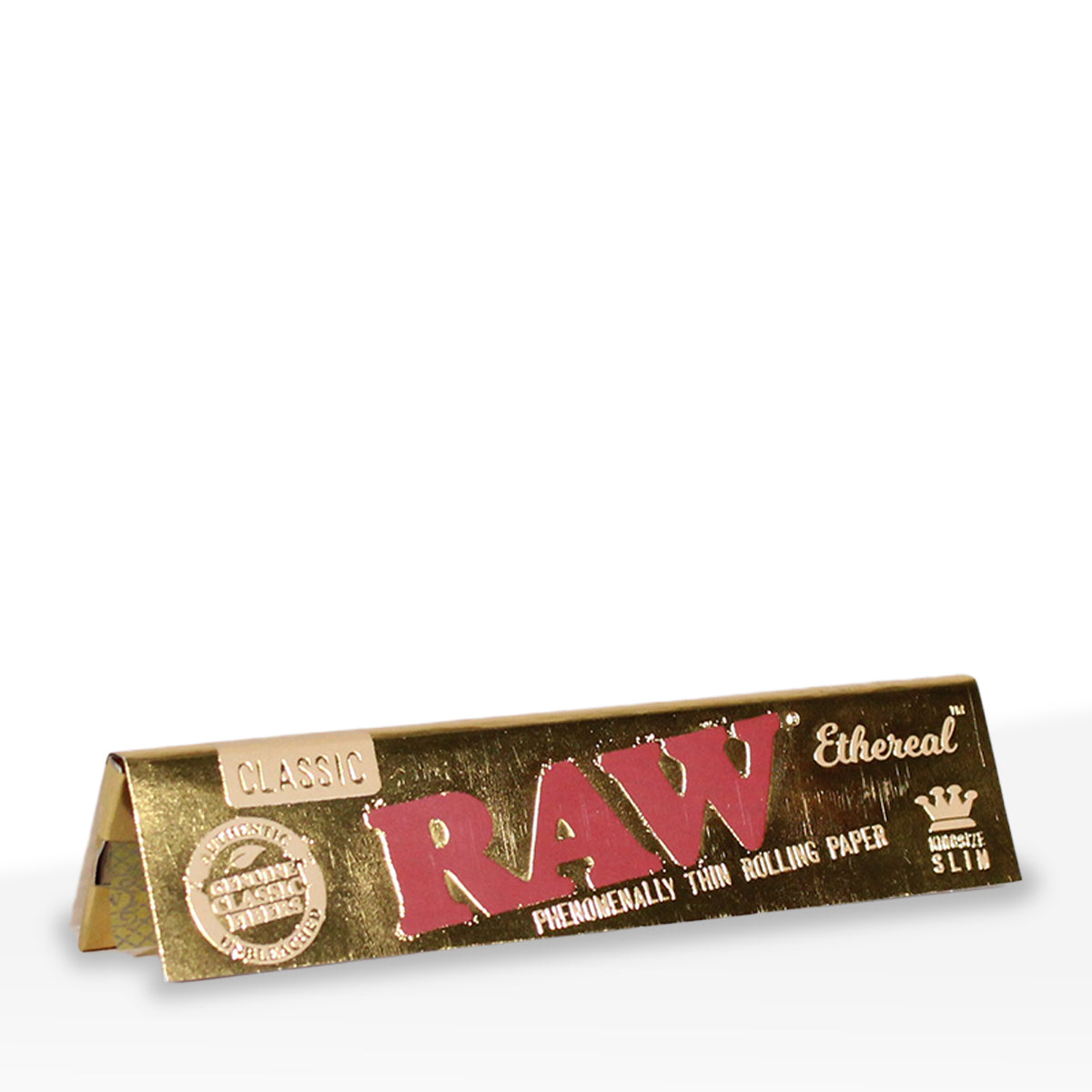 RAW Rolling Papers | Ethereal Ultra-Thin | Various Sizes - Brown - 24 Count