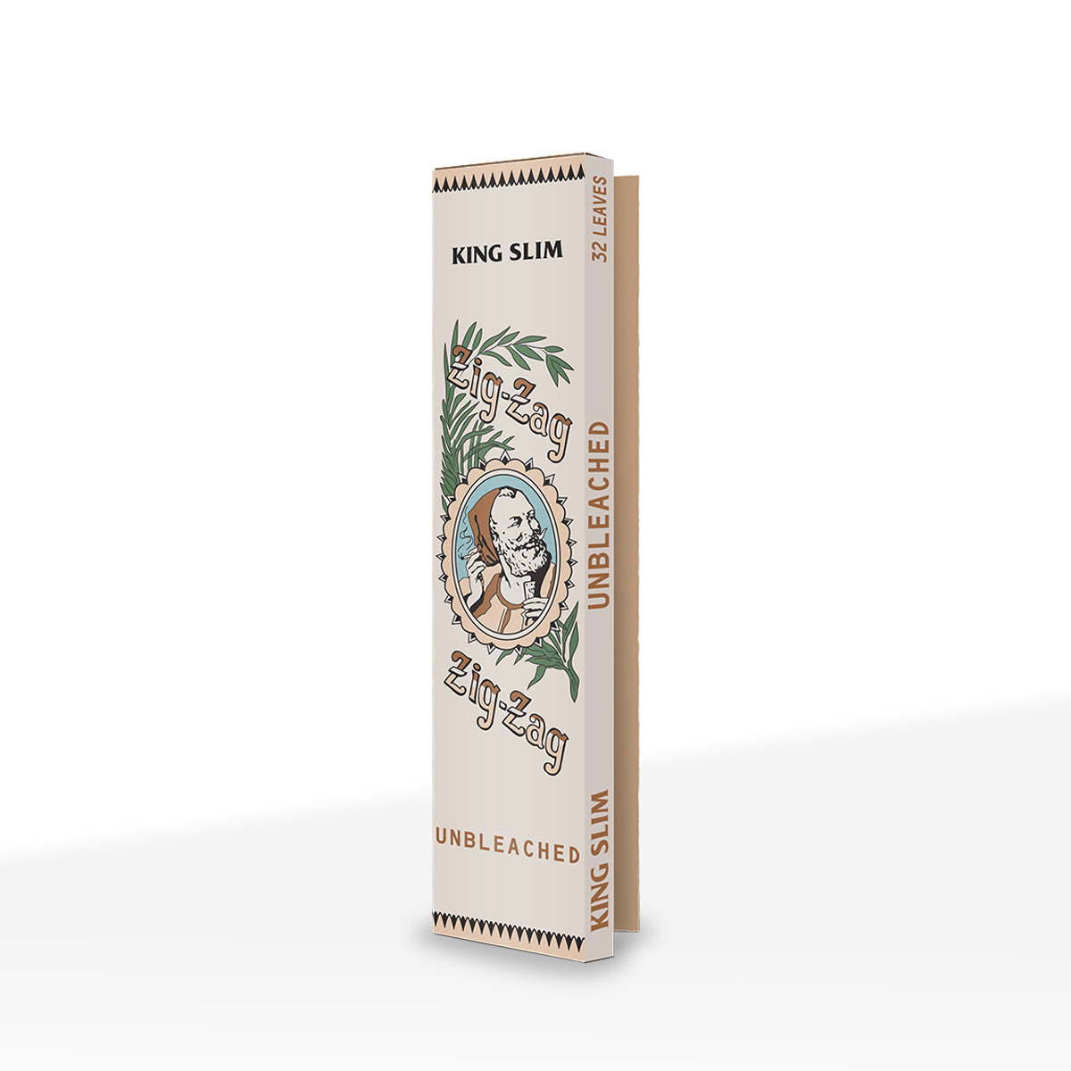 Zig-Zag® | Vintage Rolling Paper | Various Sizes - Brown - 24 Count - Biohazard Inc - King Slim Size - 110mm