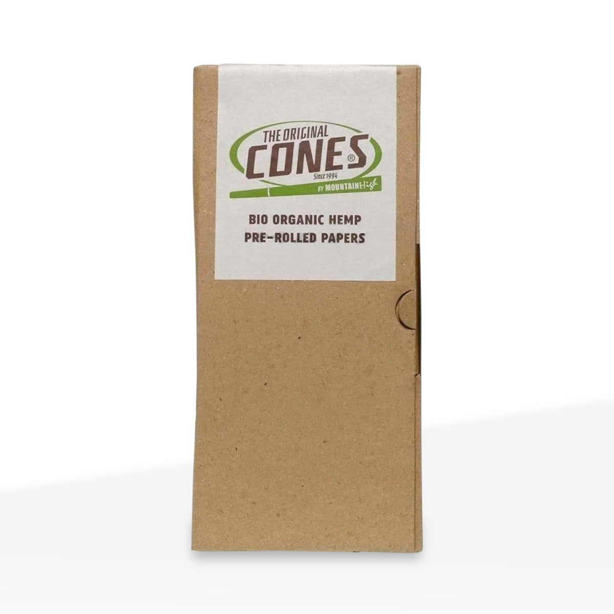 The Original Cones | Organic Hemp Pre-Rolled Cones King Size | 109mm - Organic Brown