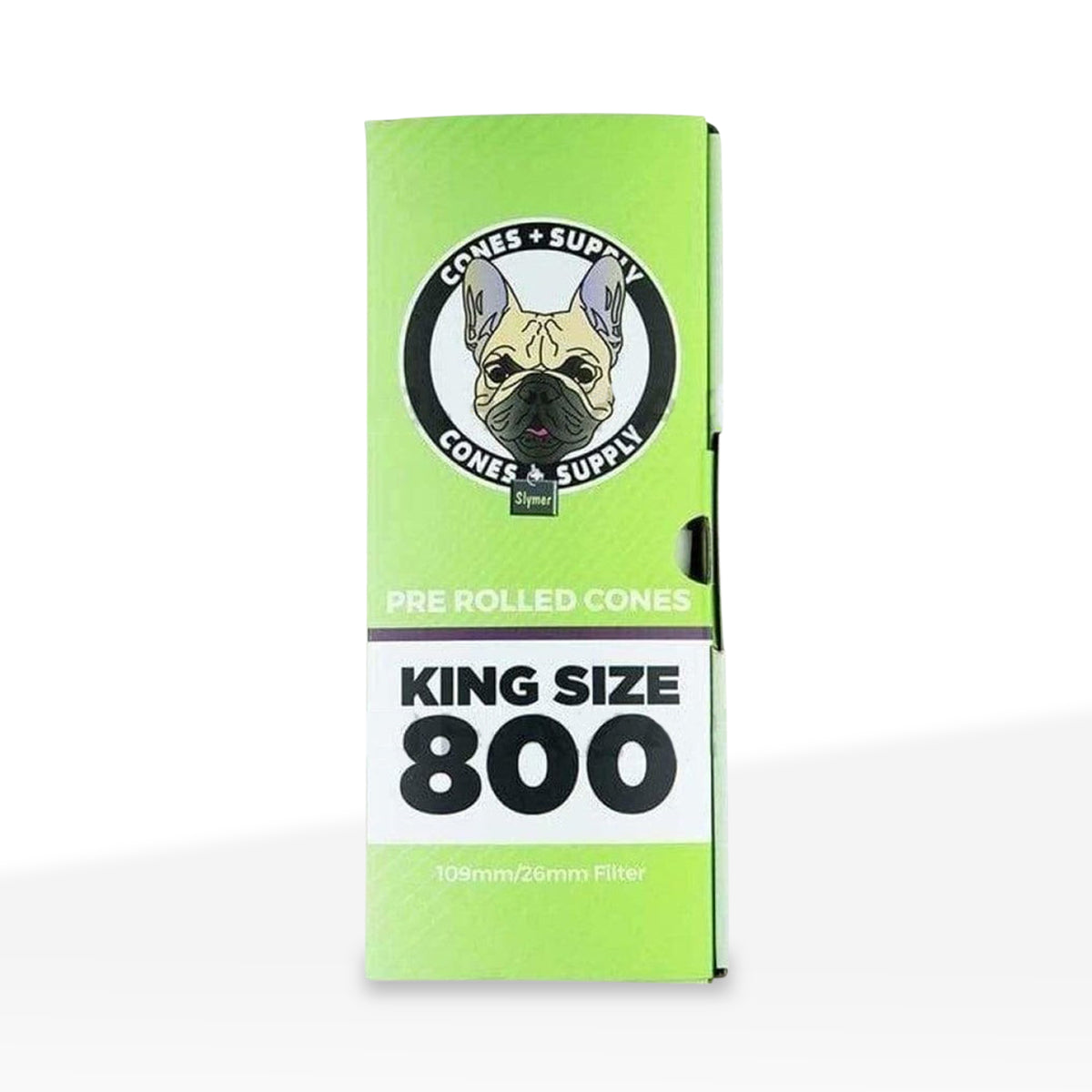 CONES + SUPPLY | Pre-Rolled Organic Hemp Cones King Size  | 110mm - Hemp Paper - 800 Count