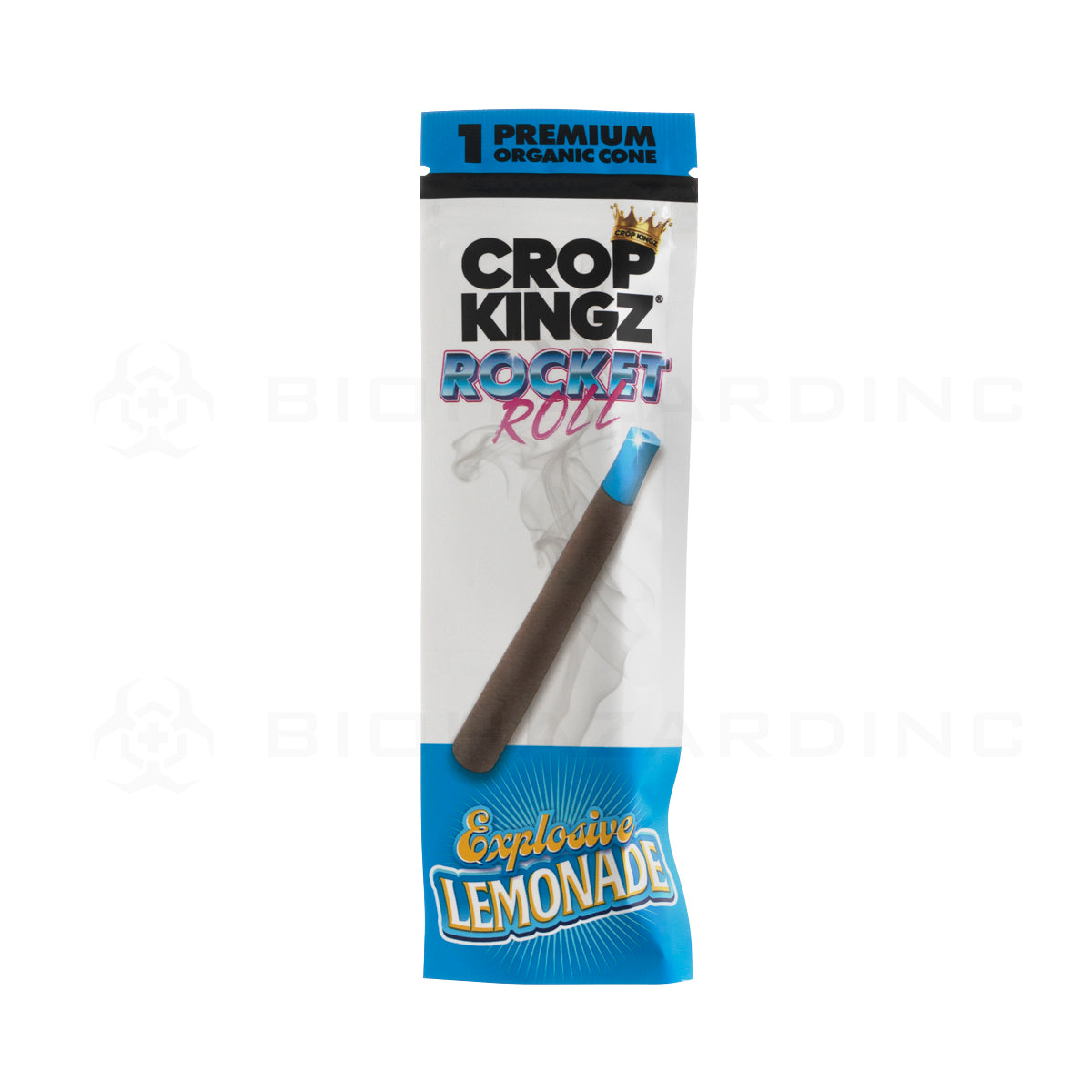 Crop Kingz | Rocket Roll Organic Hemp Wrap | Xplosive Lemonade - 15 Count