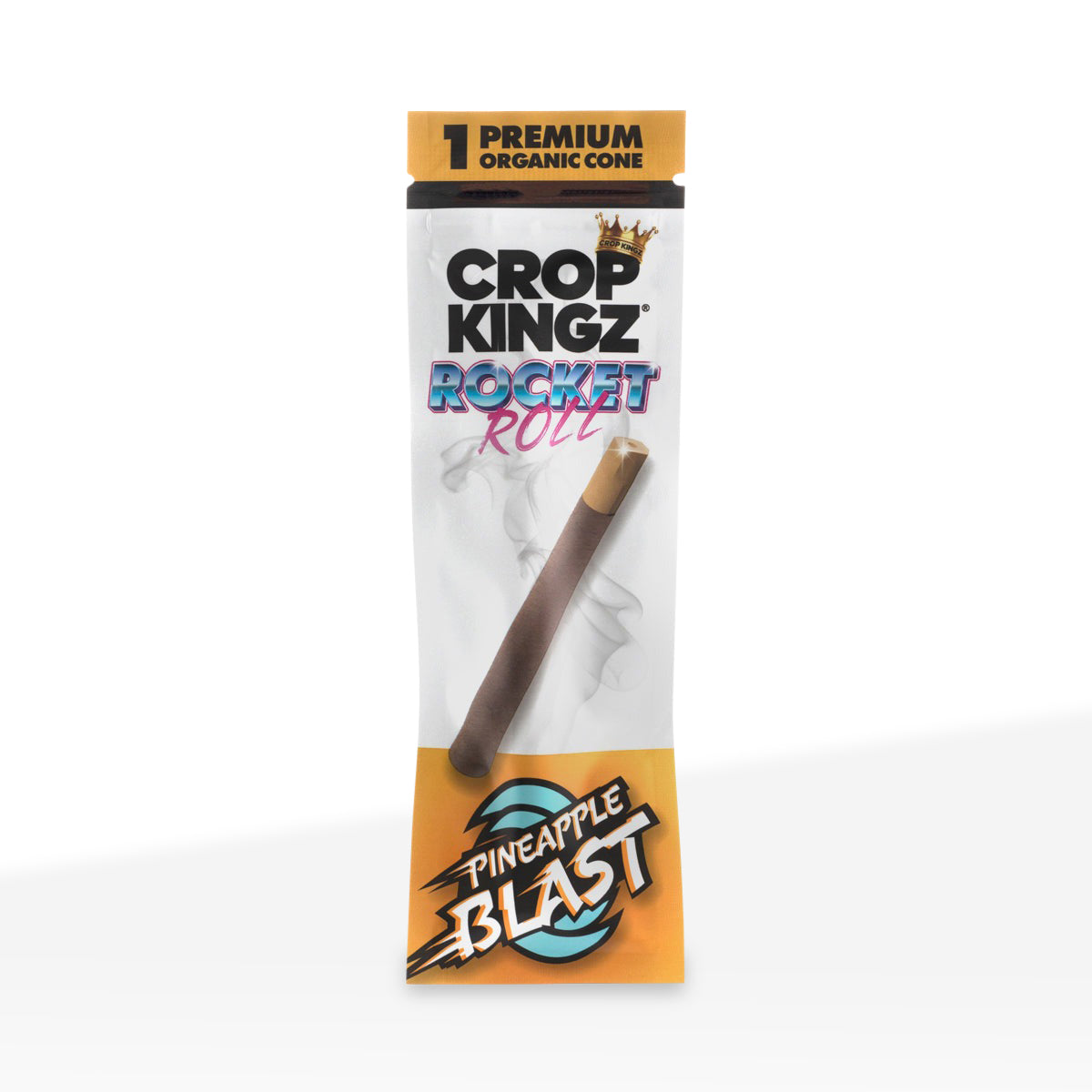 Crop Kingz | Rocket Roll Organic Hemp Wrap | Pineapple Blast - 15 Count