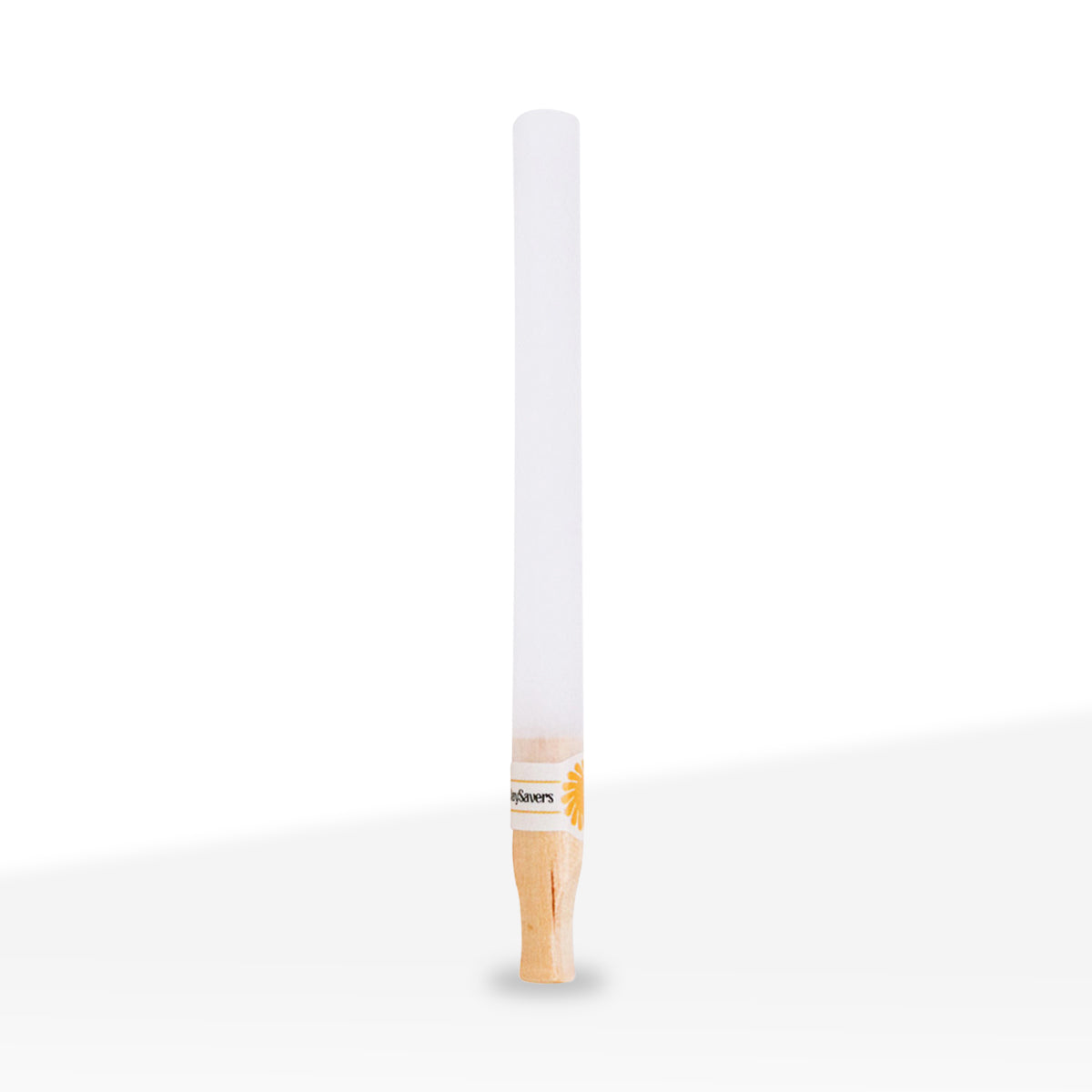 DaySavers | Ultra-Thin King Size Pre-Rolled Tubes w/ Tips | Various Styles - 109mm - White - 20 Count - Biohazard Inc - Wooden Filter Tips