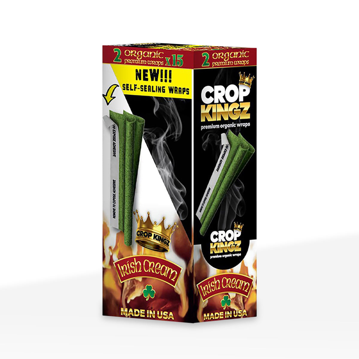 Crop Kingz | Organic Hemp Wraps | Various Flavors - 15 Count