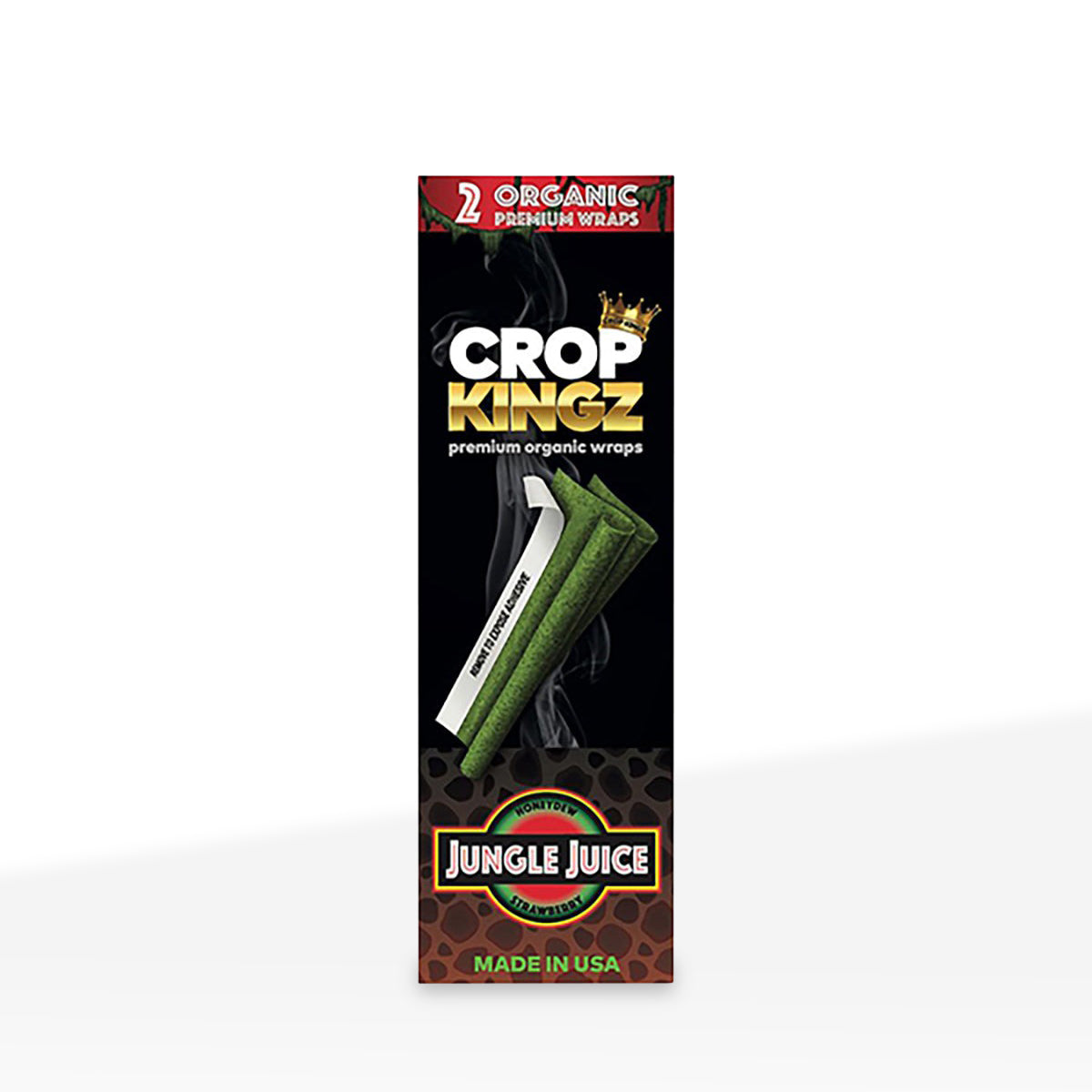 Crop Kingz | Organic Hemp Wraps | Various Flavors - 15 Count