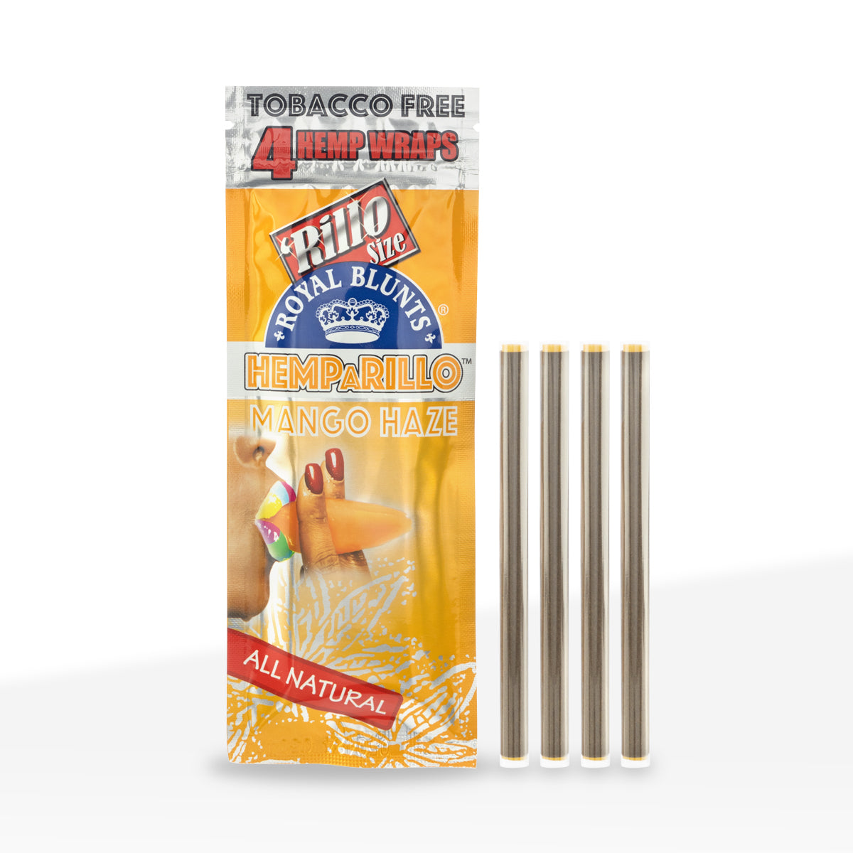 Royal Blunts® | Hemparillo™ Hemp Wraps | Mango Haze - 15 Count