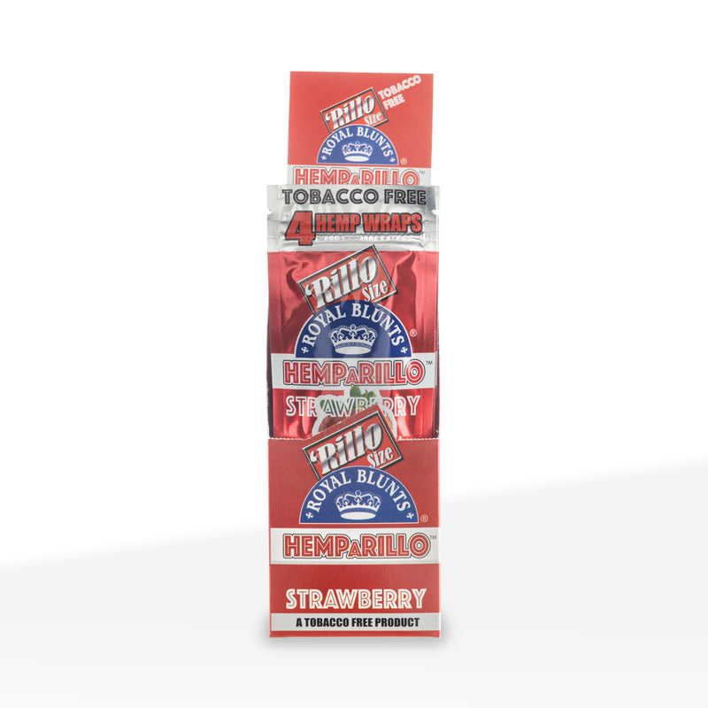 Royal Blunts® | Hemparillo™ Hemp Wraps | Strawberry - 15 Count