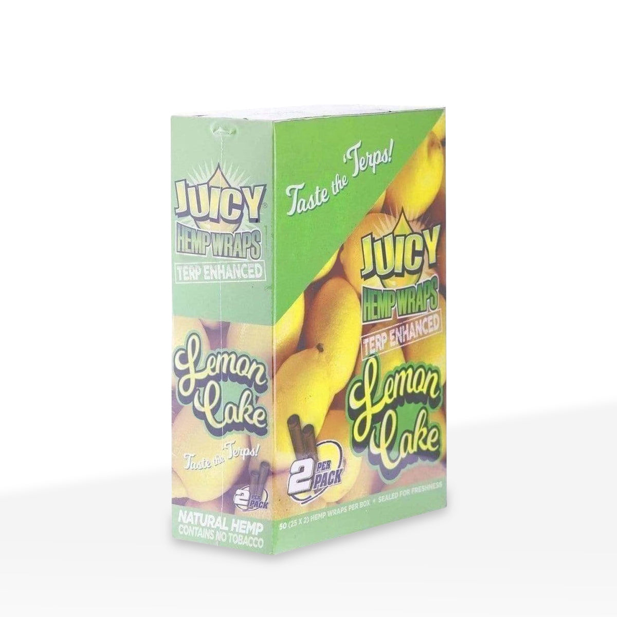 Juicy Jay's® | Hemp Blunt Wraps | Lemon Cake - 25 count