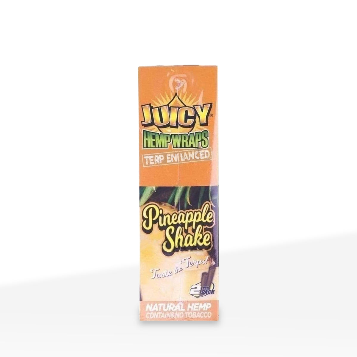 Juicy Jay's® | Hemp Blunt Wraps | Pineapple Shake - 25 count