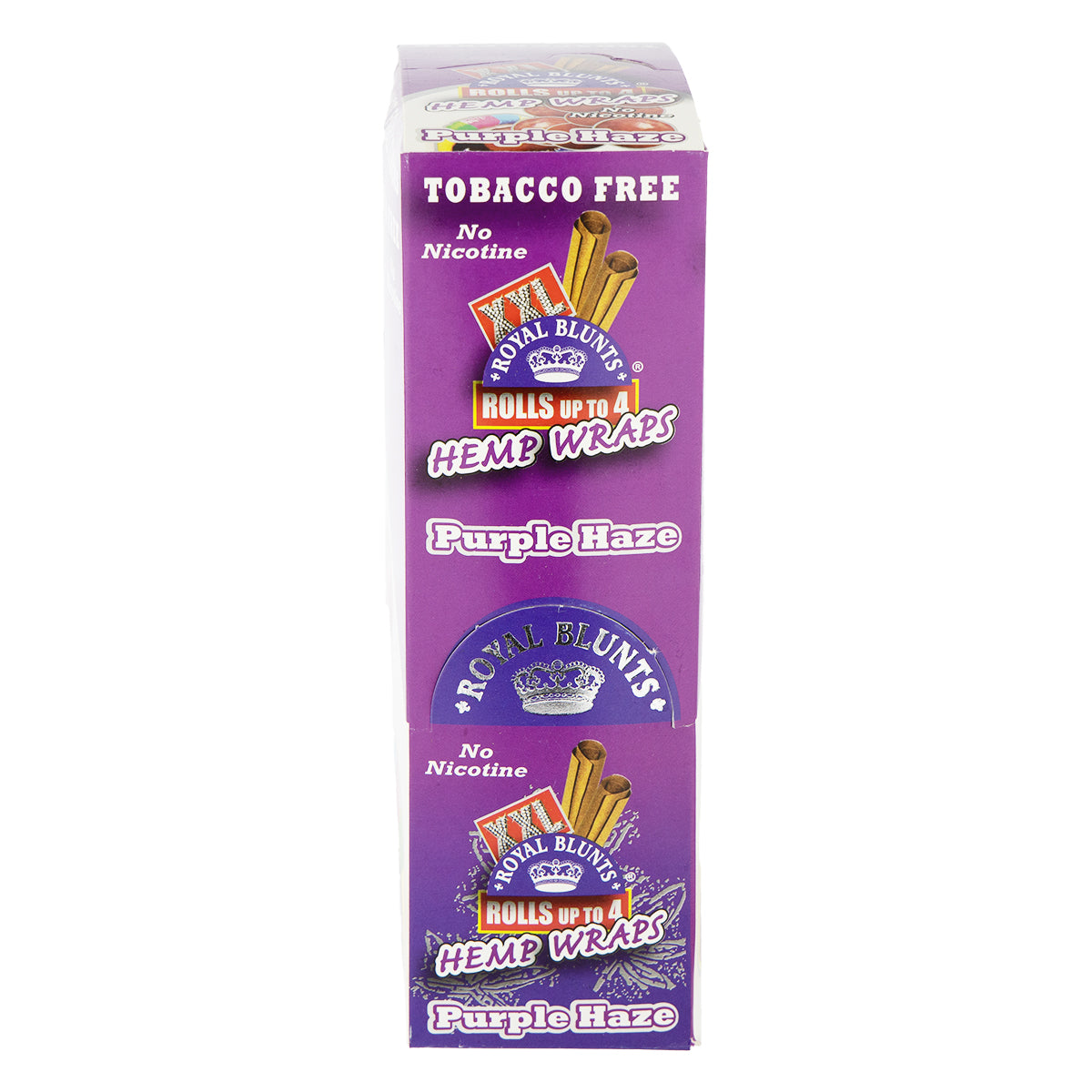 Royal Blunts® | XXL Hemp Wraps | Purple Haze - 25 Count