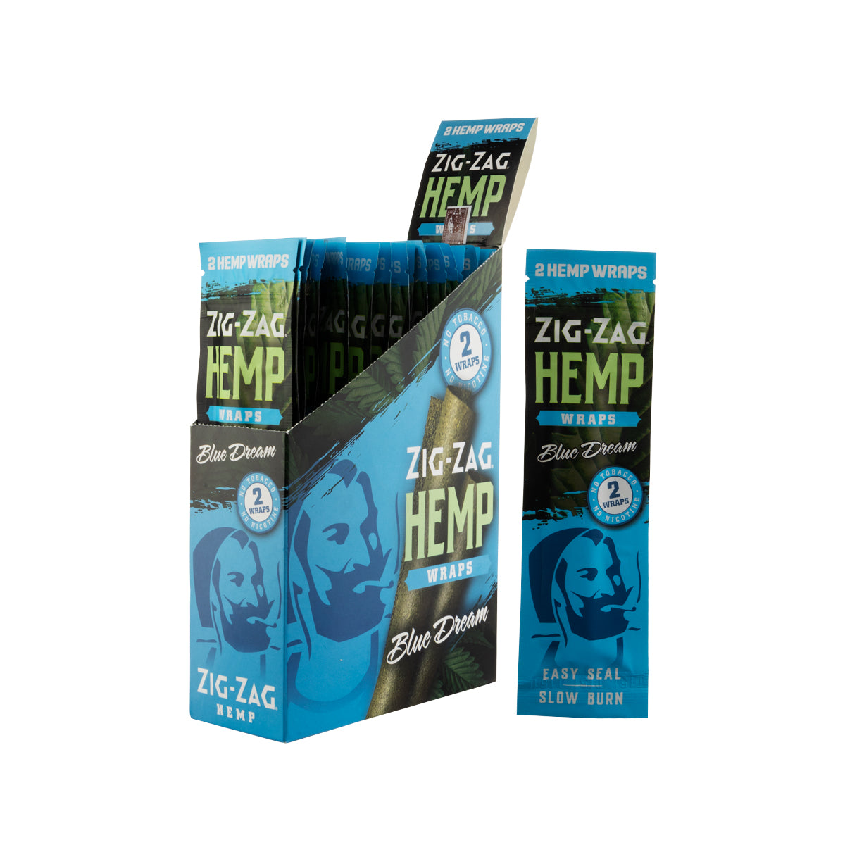 Zig-Zag® | Non Pre-Priced Hemp Blunt Wraps | 105mm - Various Flavors -