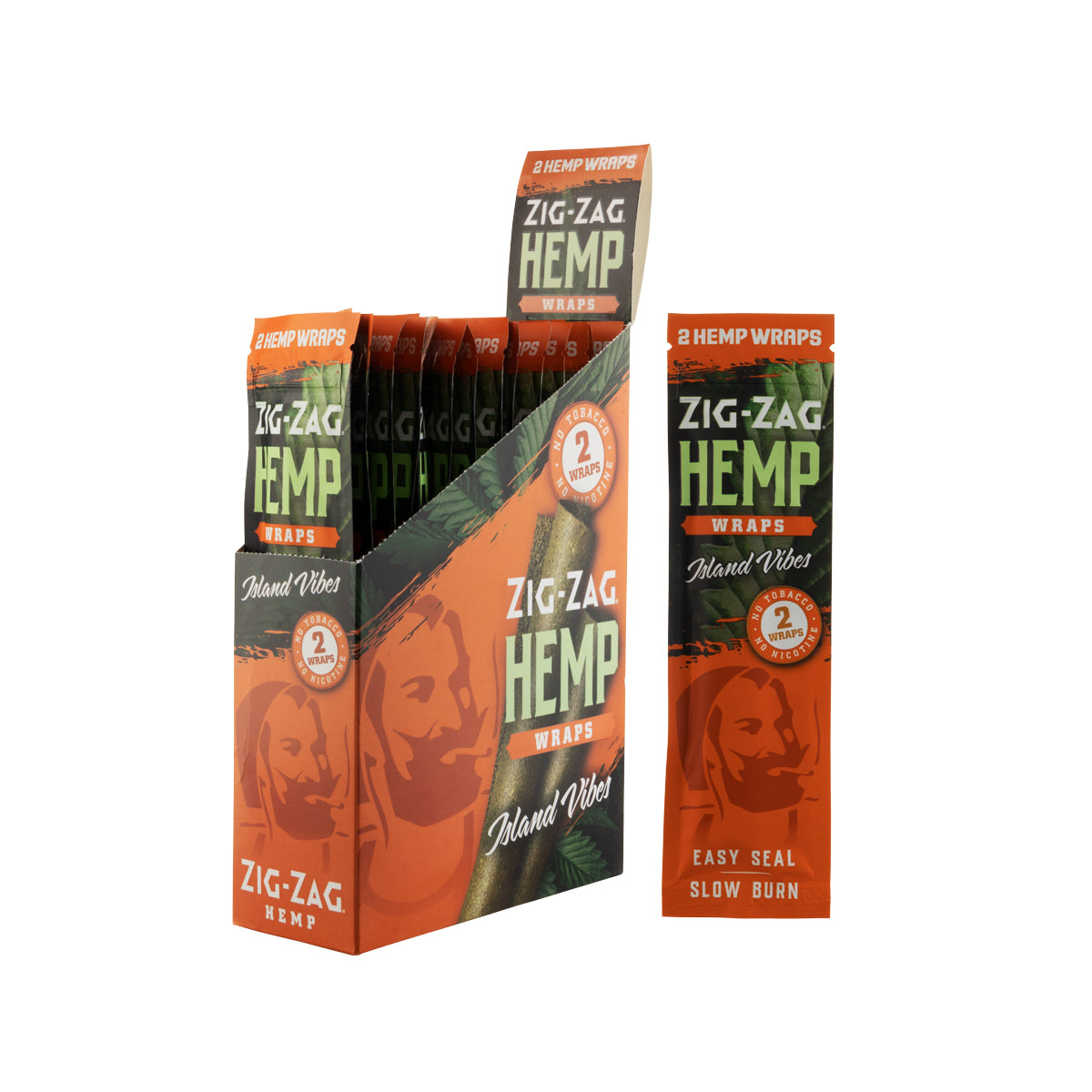 Zig-Zag® | Non Pre-Priced Hemp Blunt Wraps | 105mm - Various Flavors - 25 Count