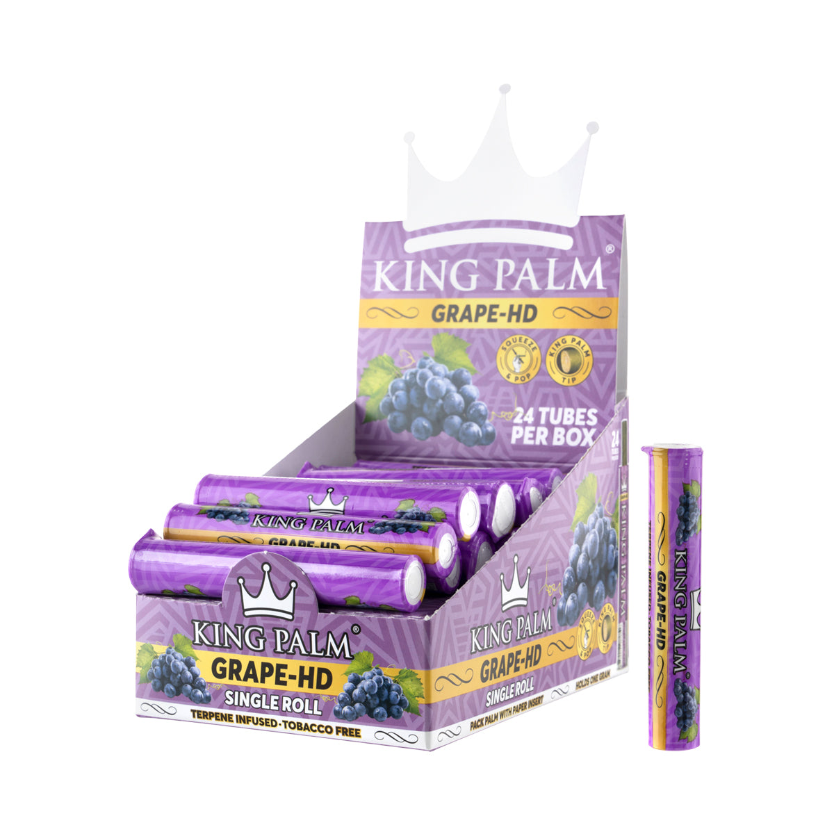 King Palm™ | Mini Rolls | Various Flavors - 24 Count