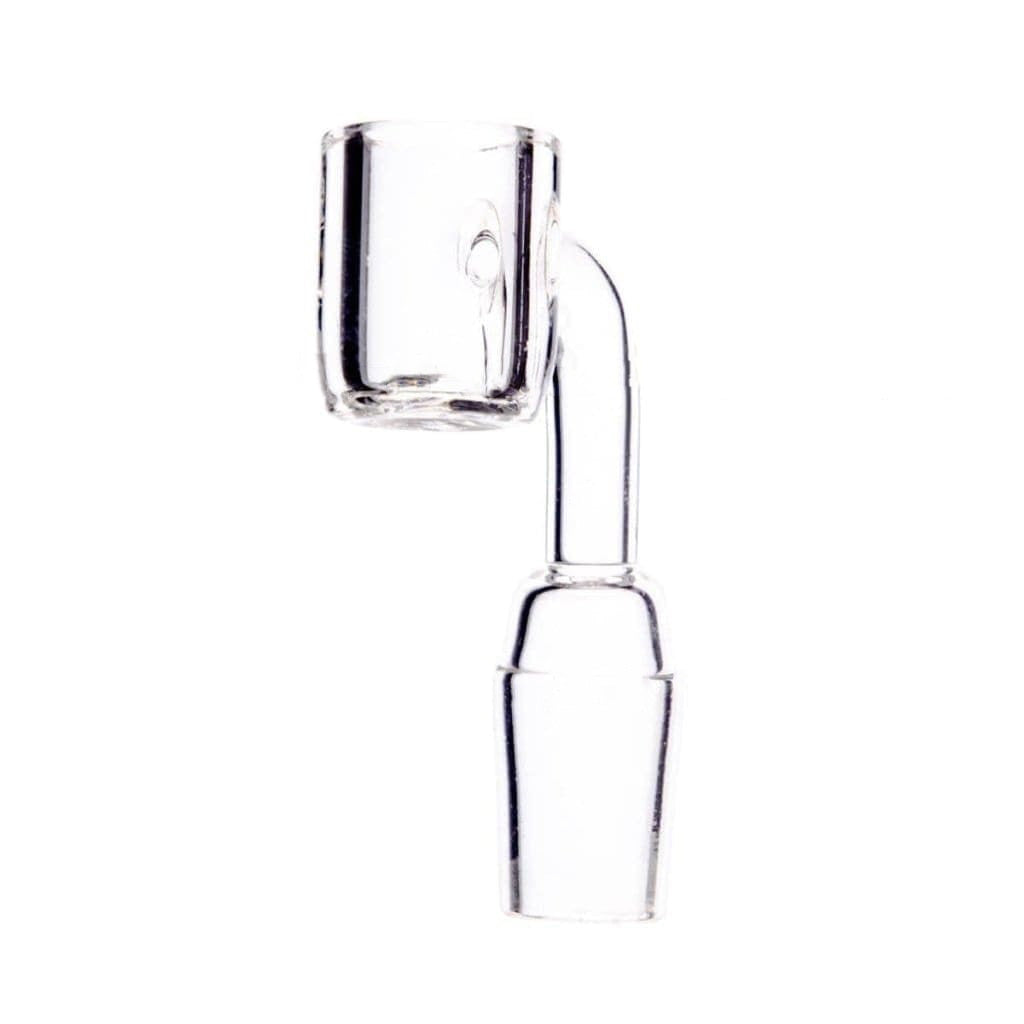 Banger | Quartz Banger Flat | 19mm - Male - Biohazard Inc