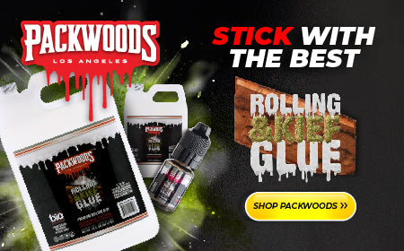 Packwoods Kief Rolling Glue Banner