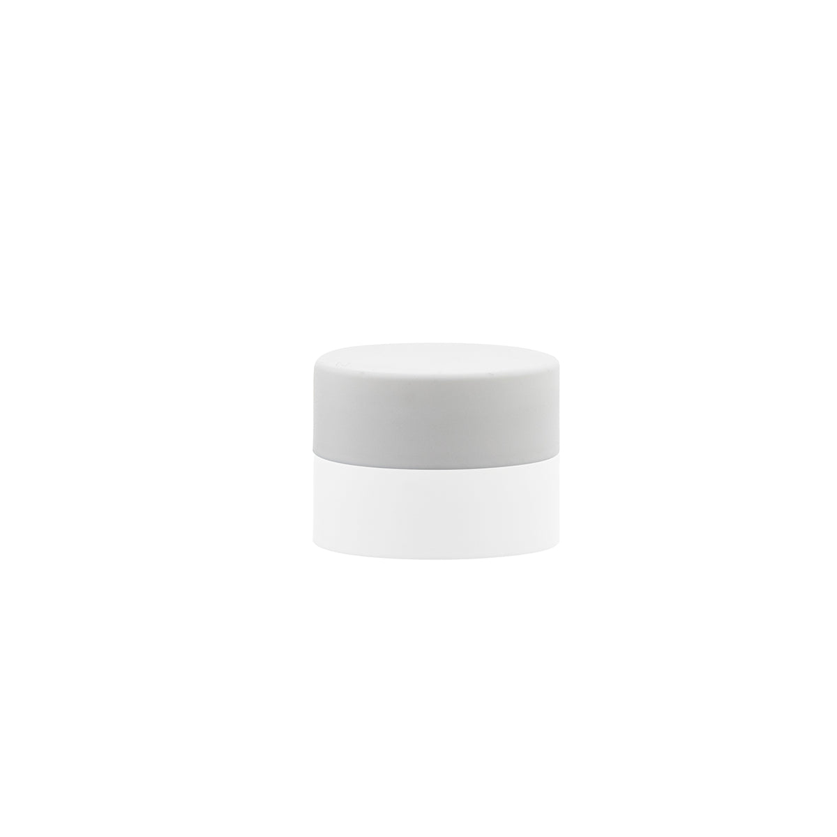 Child Resistant Plastic Caps | Smooth Matte w/ Foil Liner | 38mm - White - 80 Count