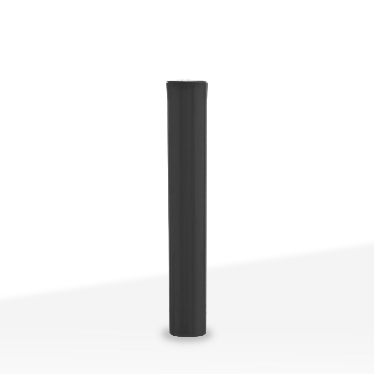 Child-Resistant | USA Made Pre-Roll Plastic Tubes | 116mm - Opaque Black - 1000 Count - Biohazard Inc