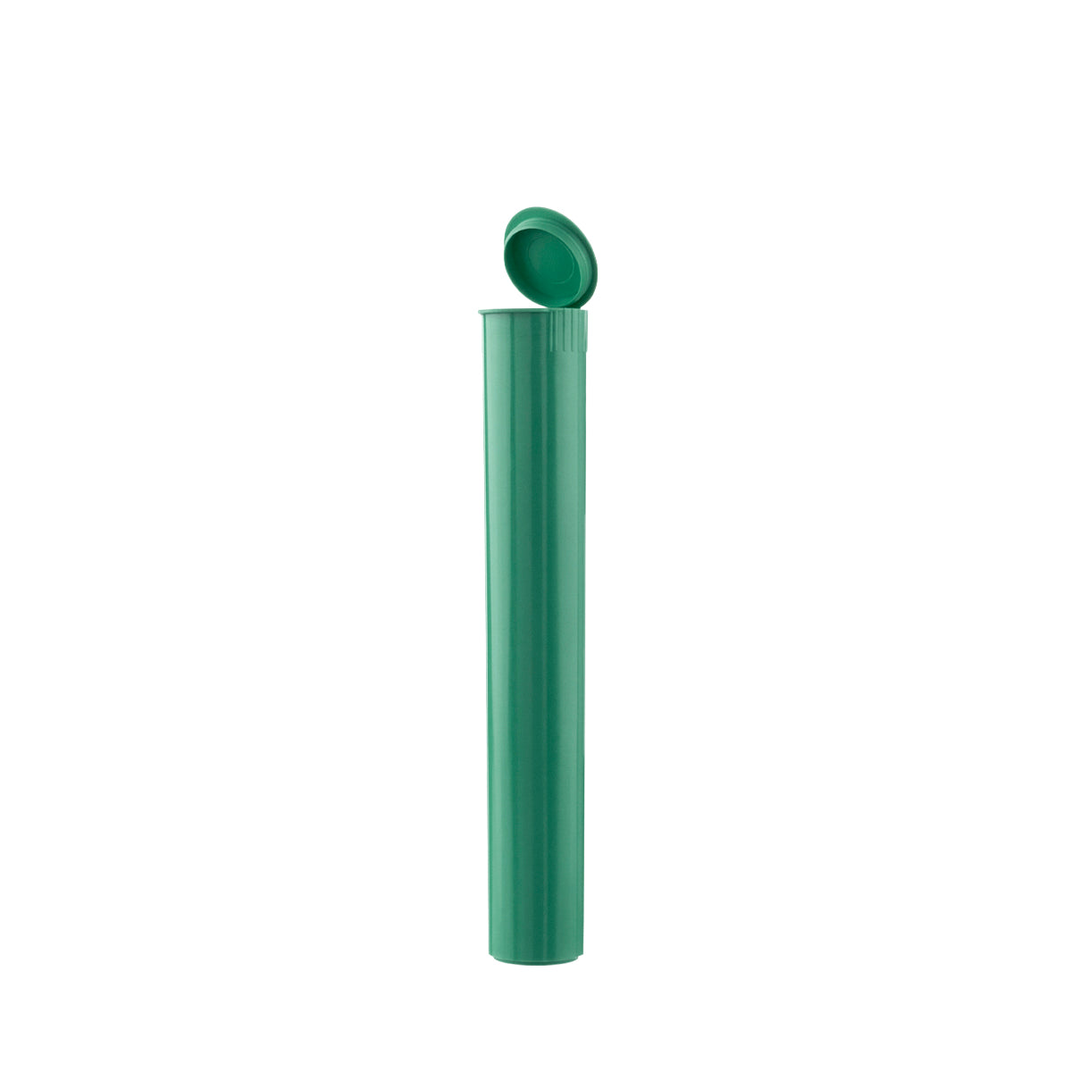 Child Resistant | Pop Top Pre-Roll Plastic Tubes | 116mm - Opaque Green - 1000 Count